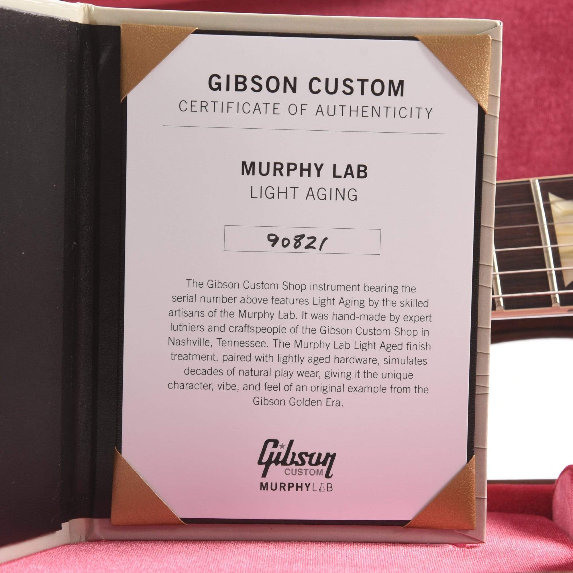 Gibson Custom Shop Murphy Lab 1959 Les Paul Standard Reissue Cherry Teaburst Light Aged Electric Guitars / Solid Body