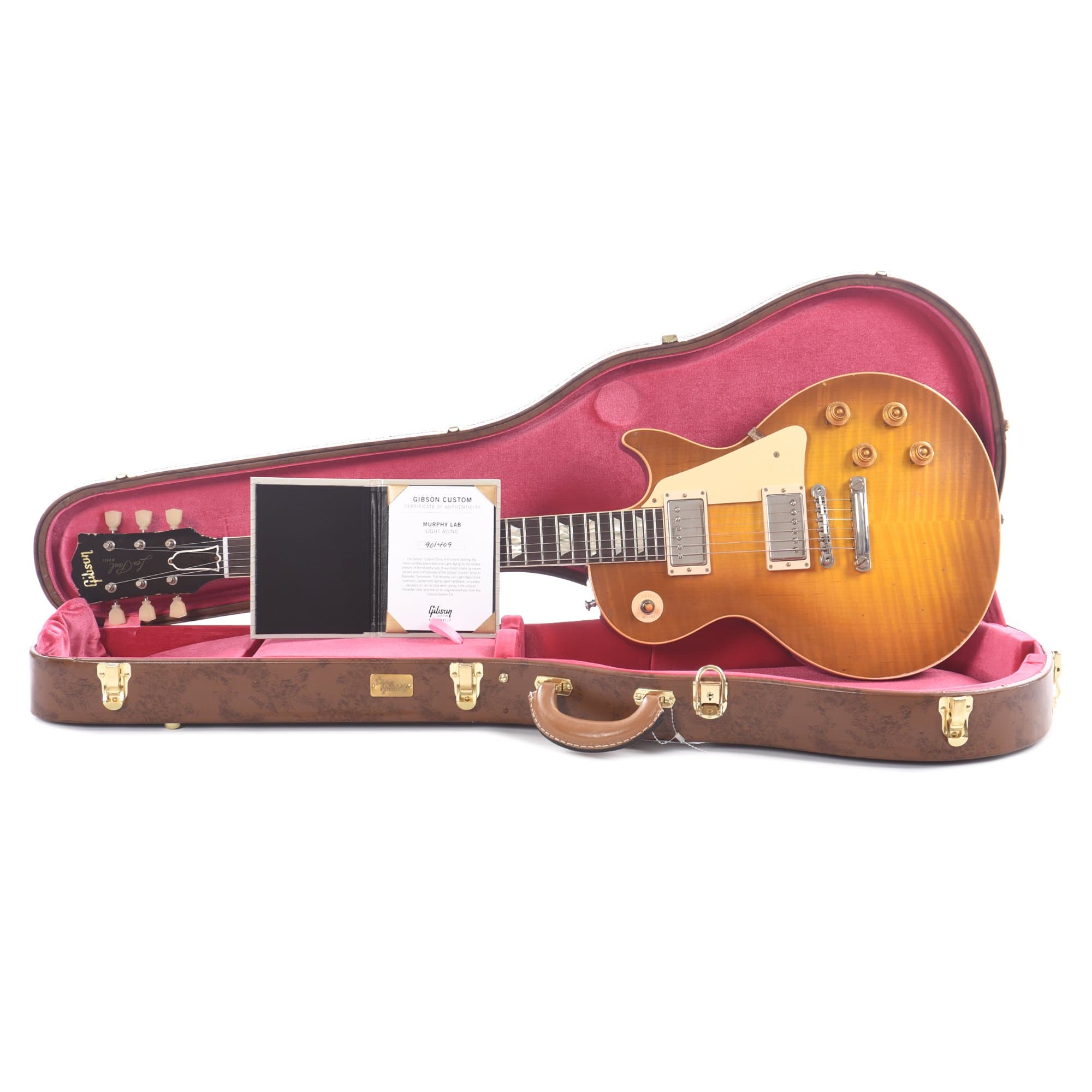 Gibson Custom Shop Murphy Lab 1959 Les Paul Standard Reissue Dirty Lemon Light Aged Electric Guitars / Solid Body