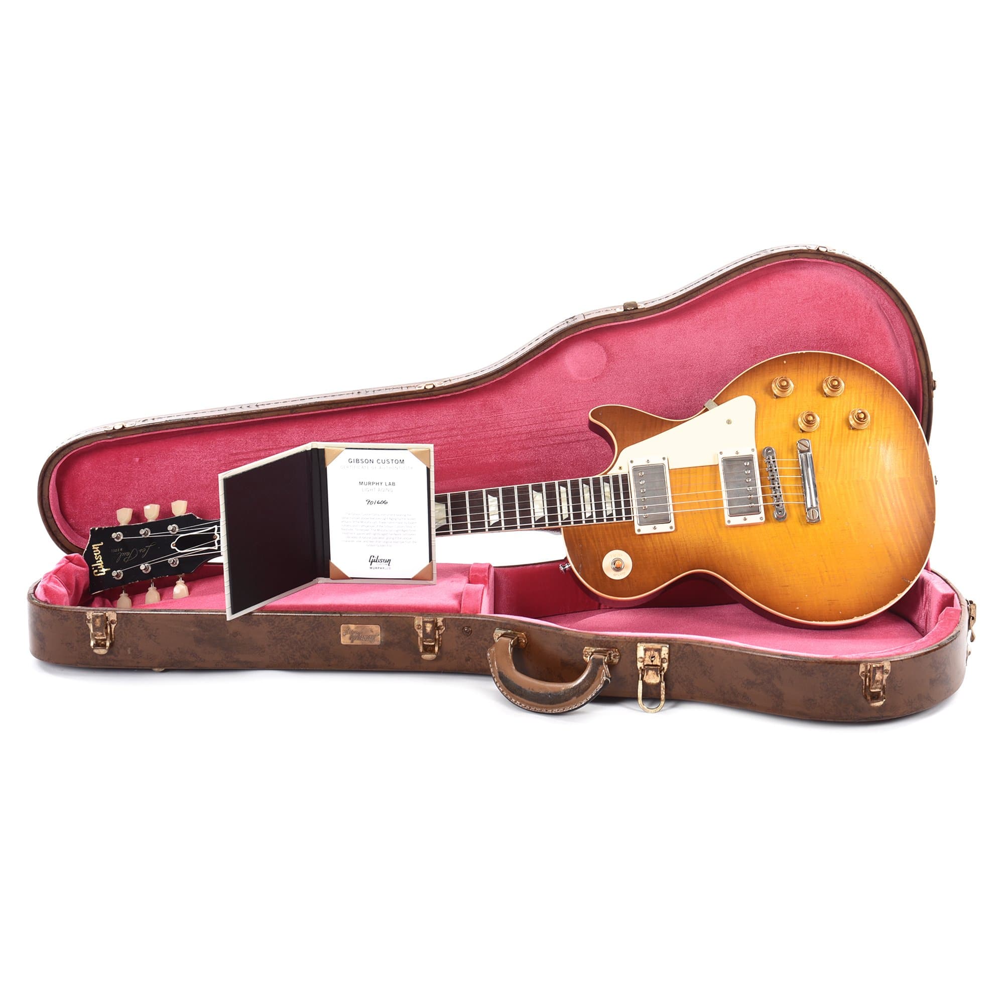 Gibson Custom Shop Murphy Lab 1959 Les Paul Standard Reissue Dirty Lemon Light Aged Electric Guitars / Solid Body