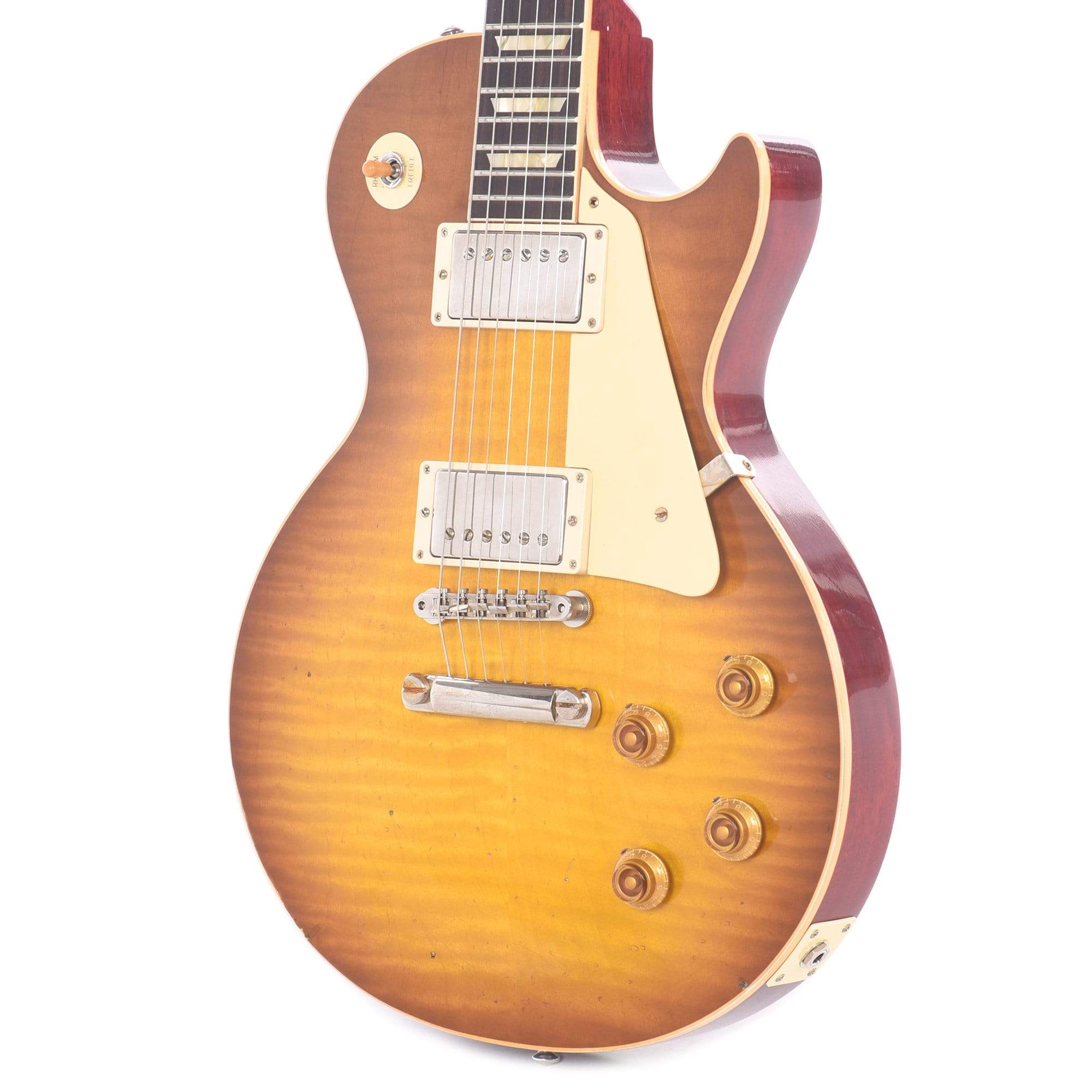 Gibson Custom Shop Murphy Lab 1959 Les Paul Standard Reissue Dirty Lemon Light Aged Electric Guitars / Solid Body