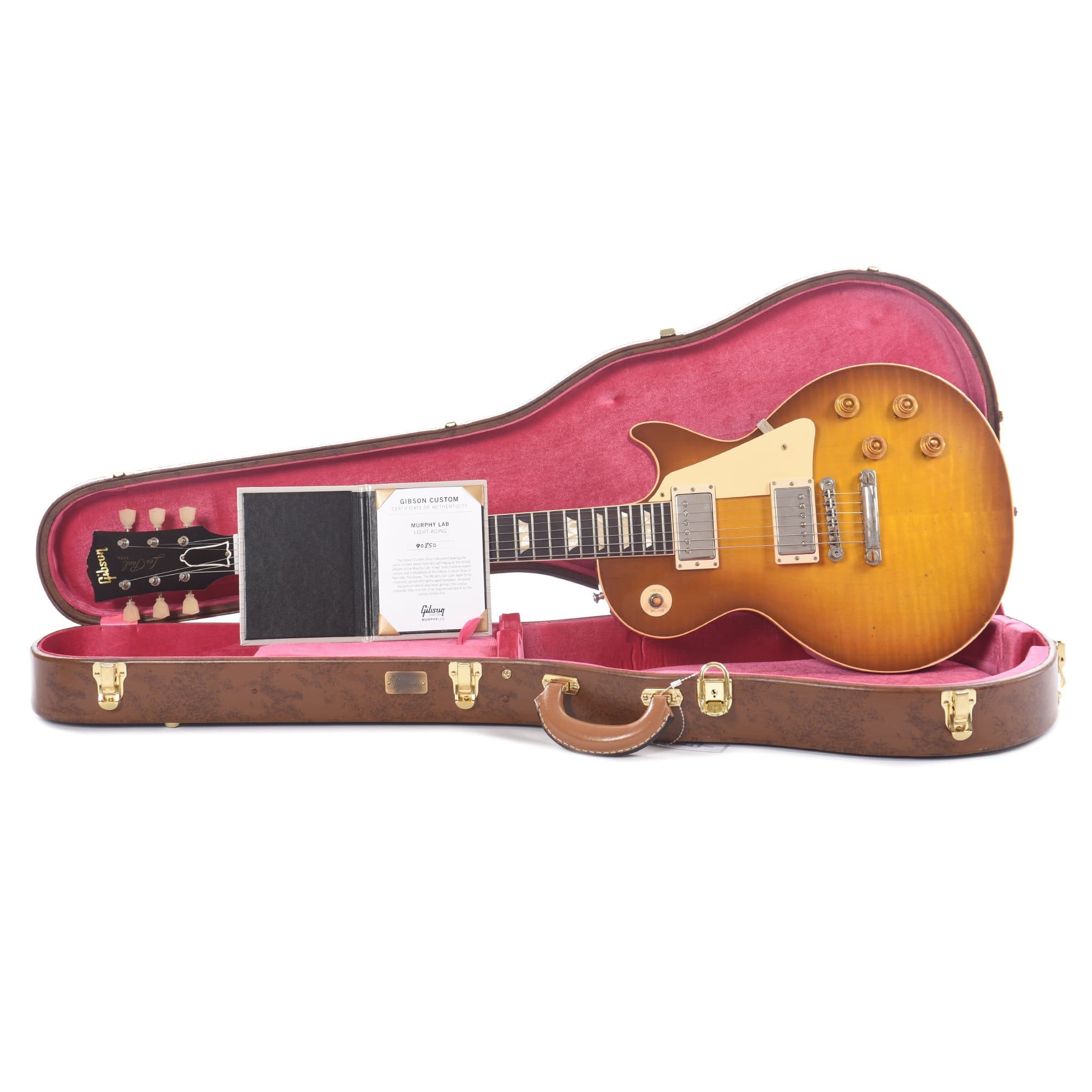 Gibson Custom Shop Murphy Lab 1959 Les Paul Standard Reissue Dirty Lemon Light Aged Electric Guitars / Solid Body