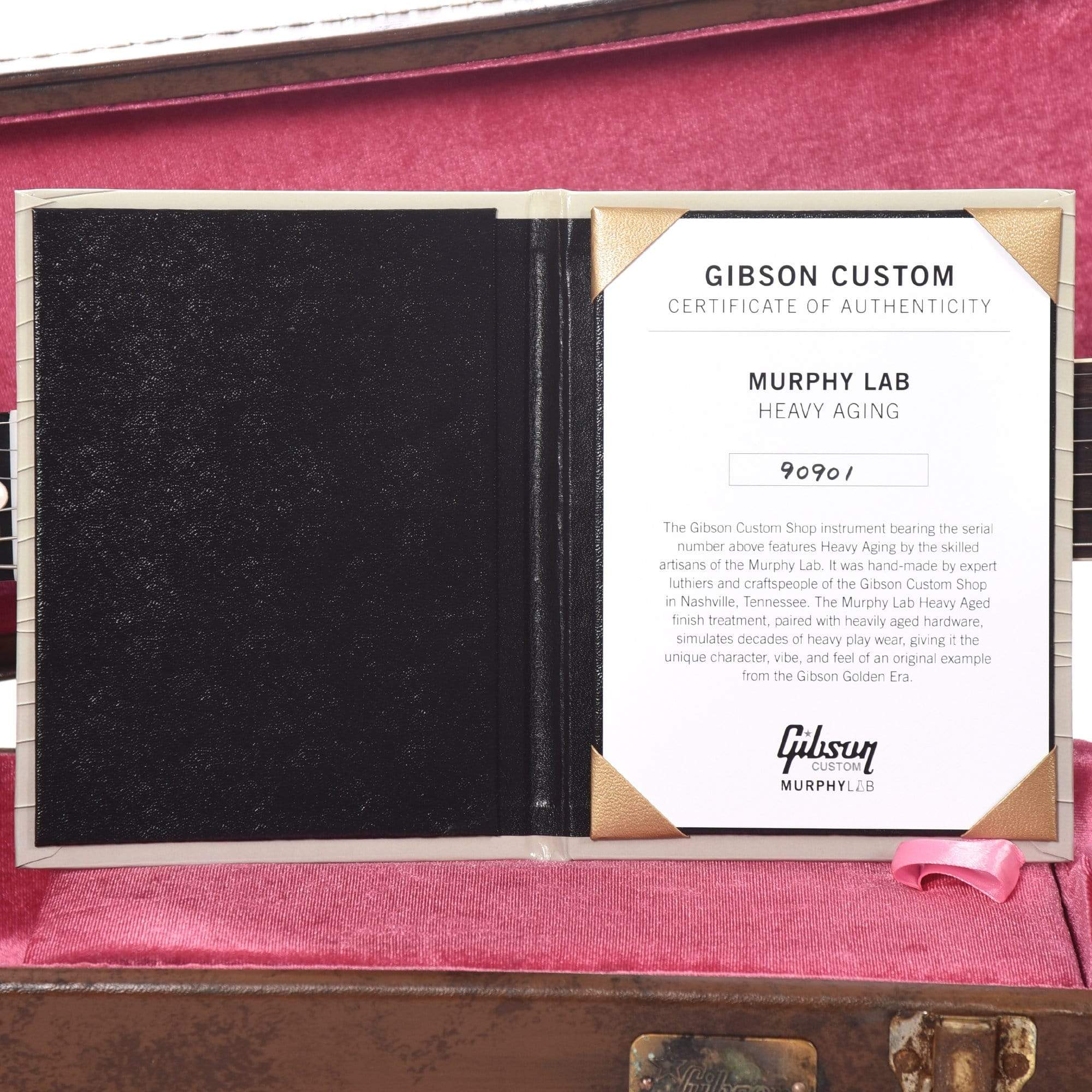 Gibson Custom Shop Murphy Lab 1959 Les Paul Standard Reissue Green Lemon Fade Heavy Aged Electric Guitars / Solid Body