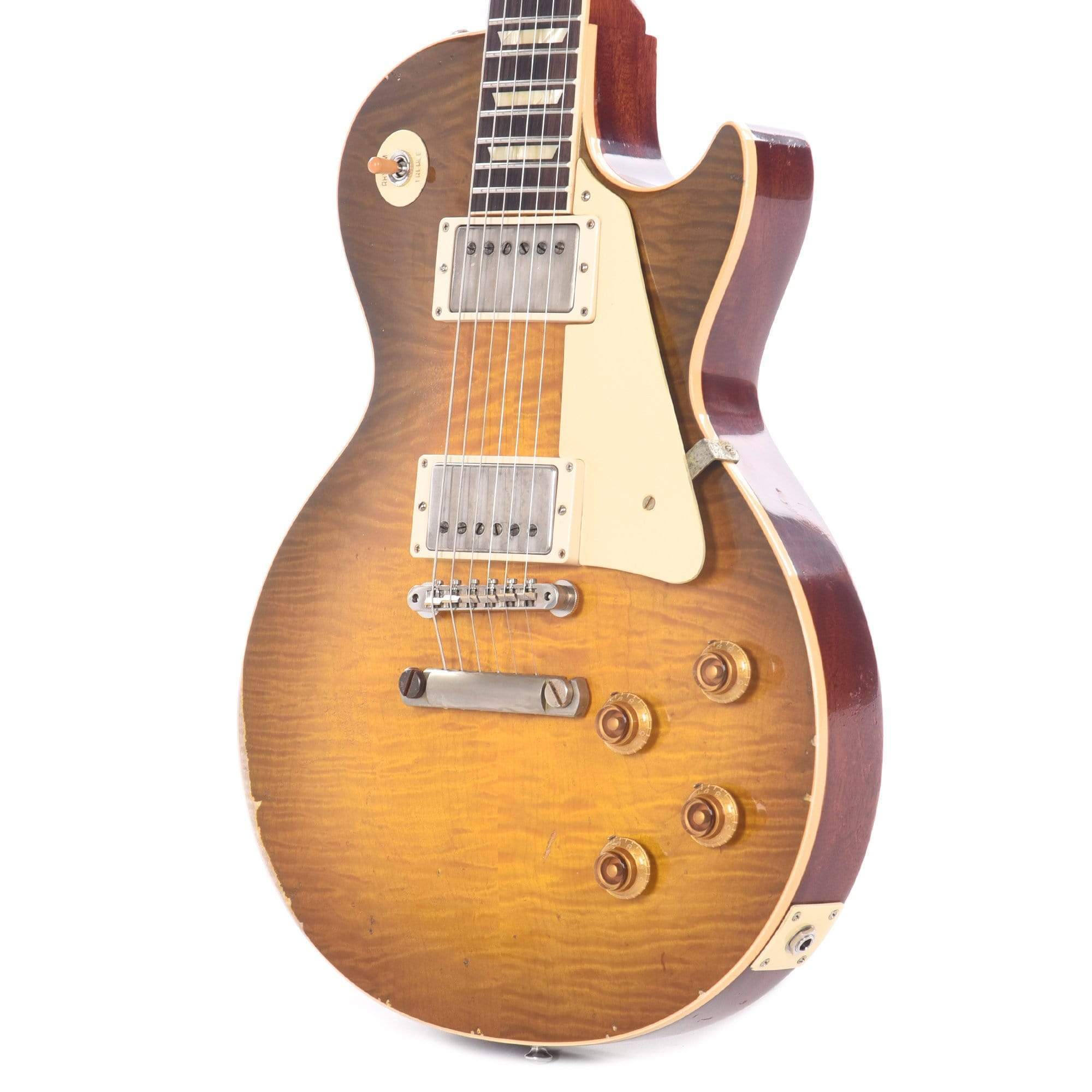 Gibson Custom Shop Murphy Lab 1959 Les Paul Standard Reissue Green Lemon Fade Heavy Aged Electric Guitars / Solid Body