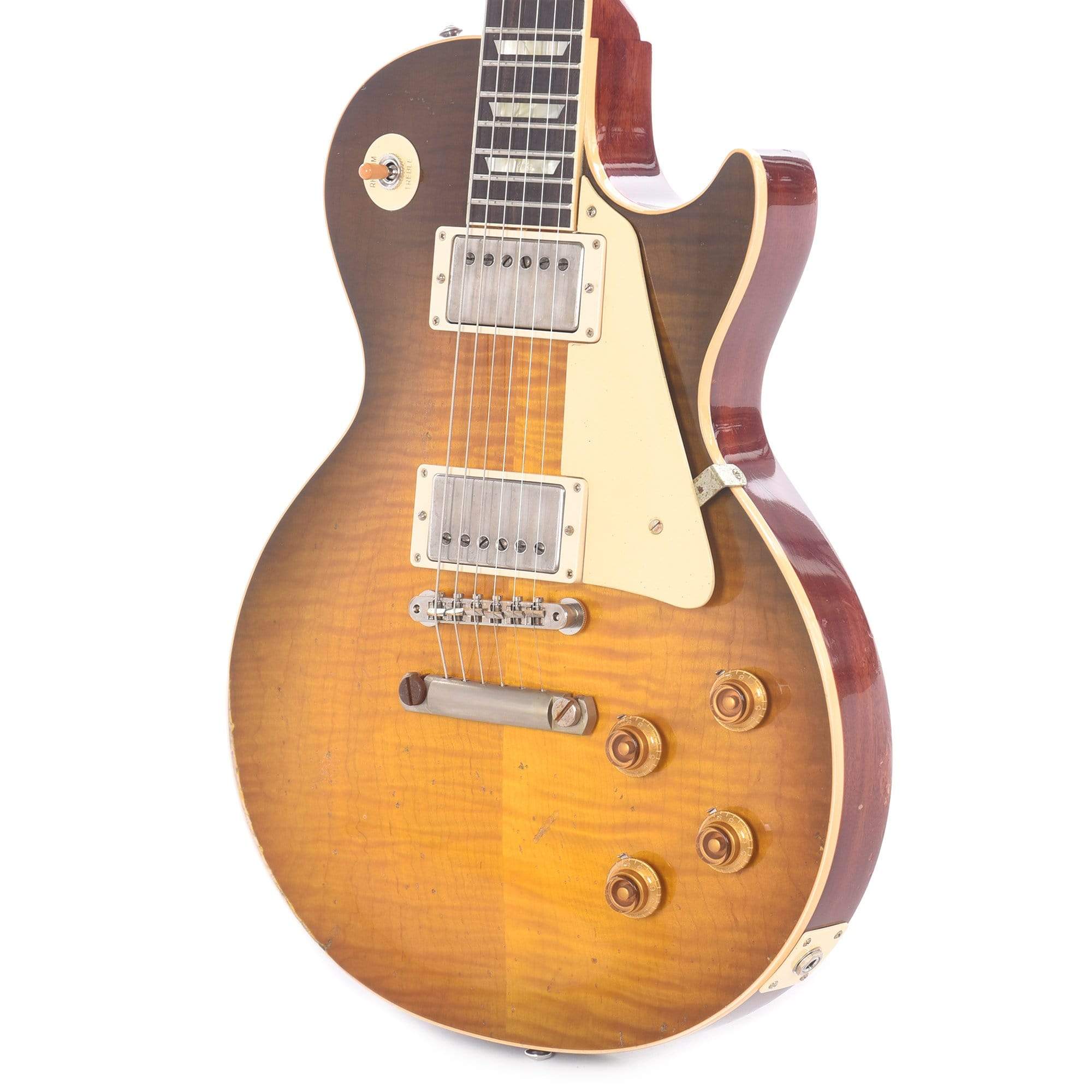 Gibson Custom Shop Murphy Lab 1959 Les Paul Standard Reissue Green Lemon Fade Heavy Aged Electric Guitars / Solid Body