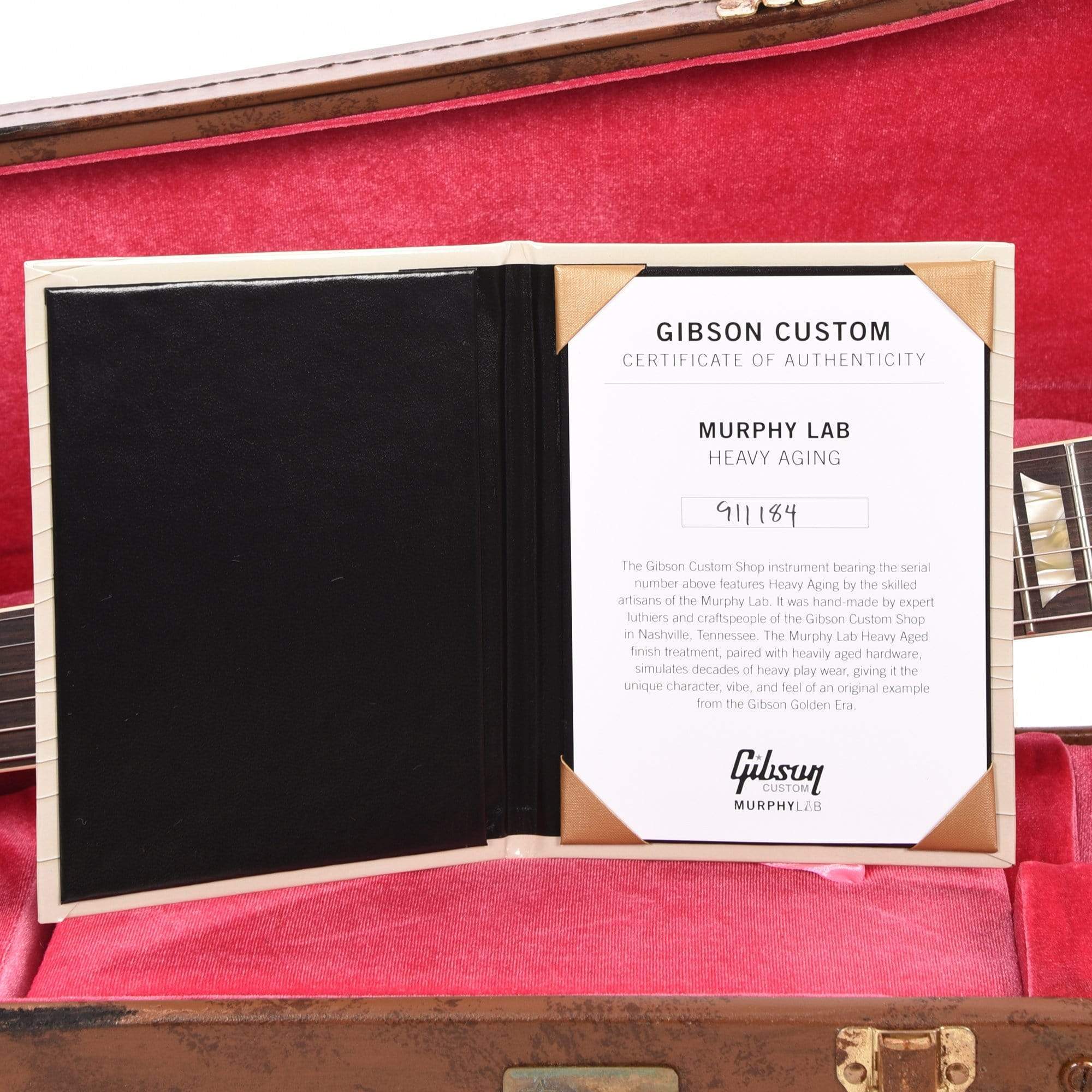 Gibson Custom Shop Murphy Lab 1959 Les Paul Standard Reissue Green Lemon Fade Heavy Aged Electric Guitars / Solid Body