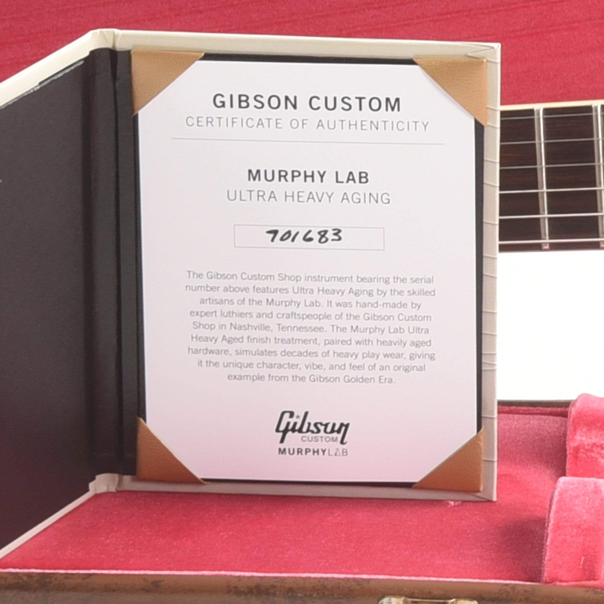 Gibson Custom Shop Murphy Lab 1959 Les Paul Standard Reissue Kindred Burst Ultra Heavy Aged Electric Guitars / Solid Body