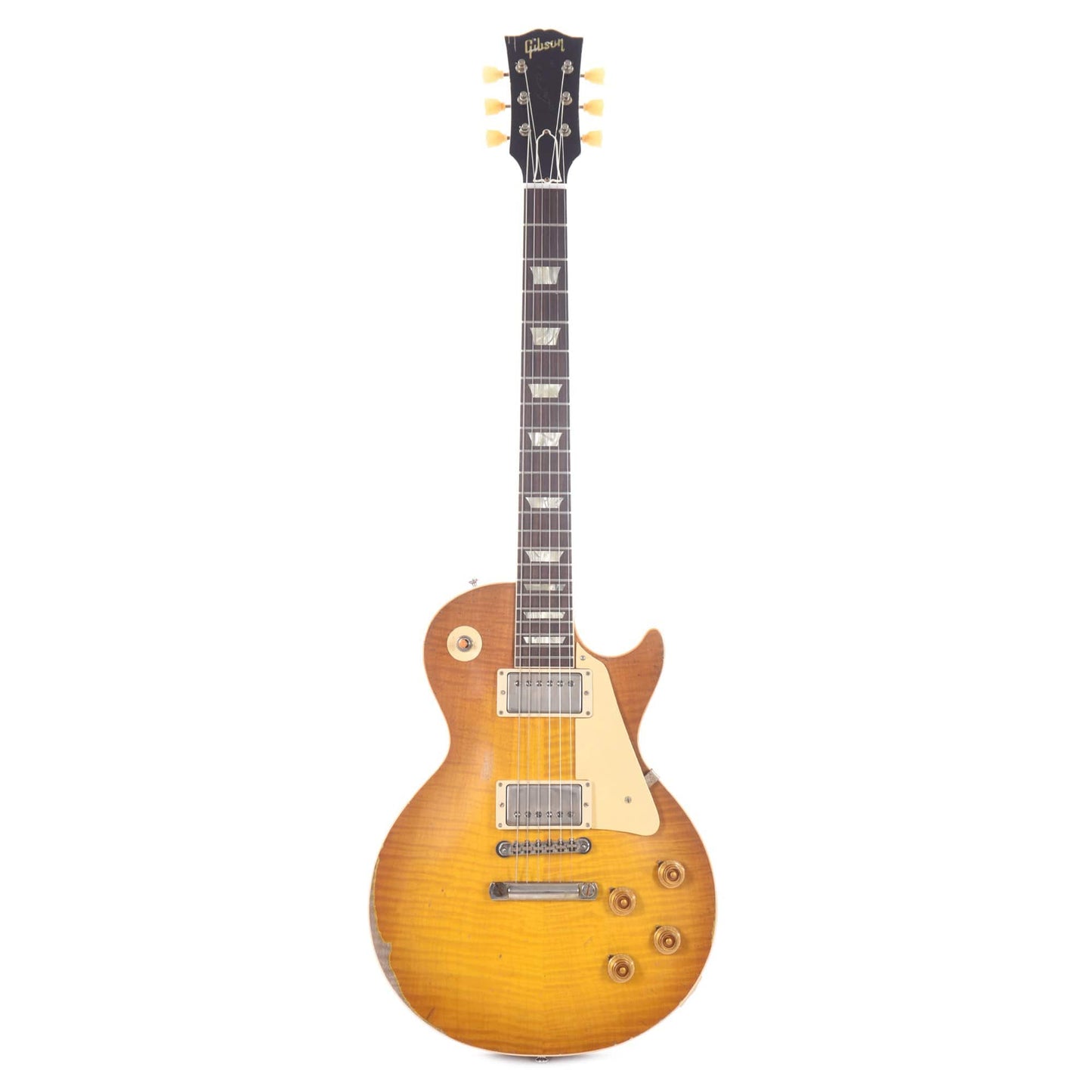 Gibson Custom Shop Murphy Lab 1959 Les Paul Standard Reissue Lemon Burst Ultra Heavy Aged Electric Guitars / Solid Body