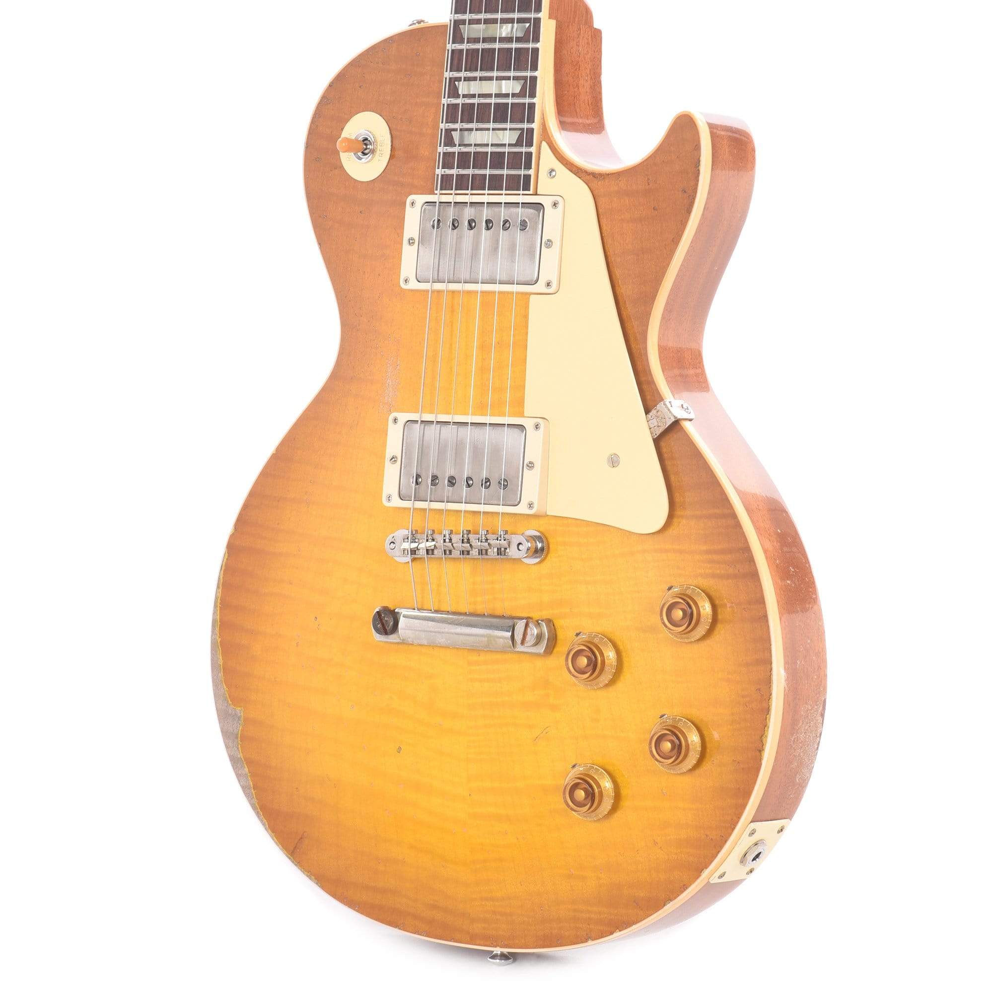 Gibson Custom Shop Murphy Lab 1959 Les Paul Standard Reissue Lemon Burst Ultra Heavy Aged Electric Guitars / Solid Body