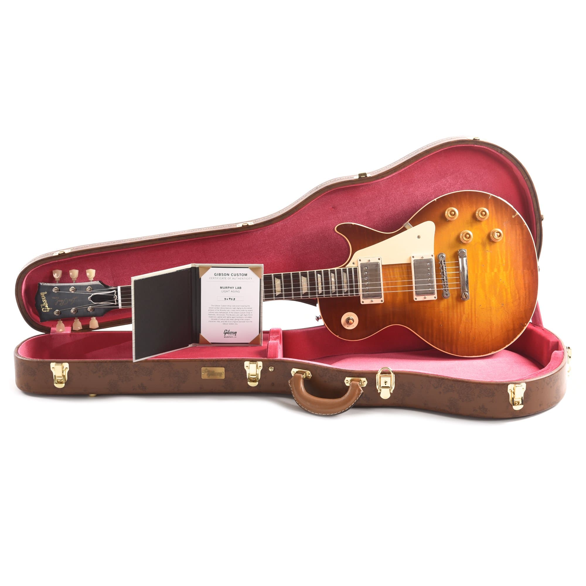 Gibson Custom Shop Murphy Lab 1959 Les Paul Standard Reissue Royal Teaburst Light Aged Electric Guitars / Solid Body