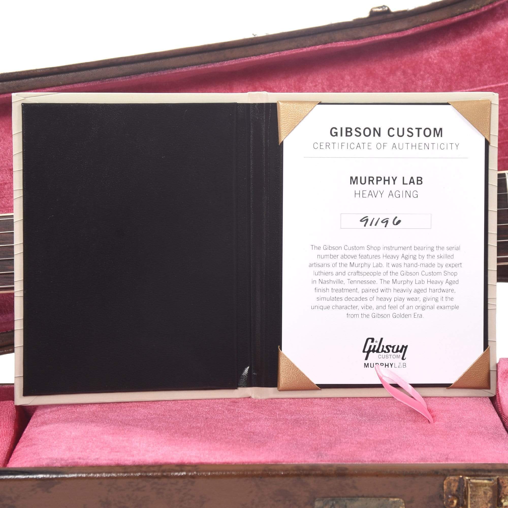 Gibson Custom Shop Murphy Lab 1959 Les Paul Standard Reissue Slow Iced Tea Fade Heavy Aged Electric Guitars / Solid Body