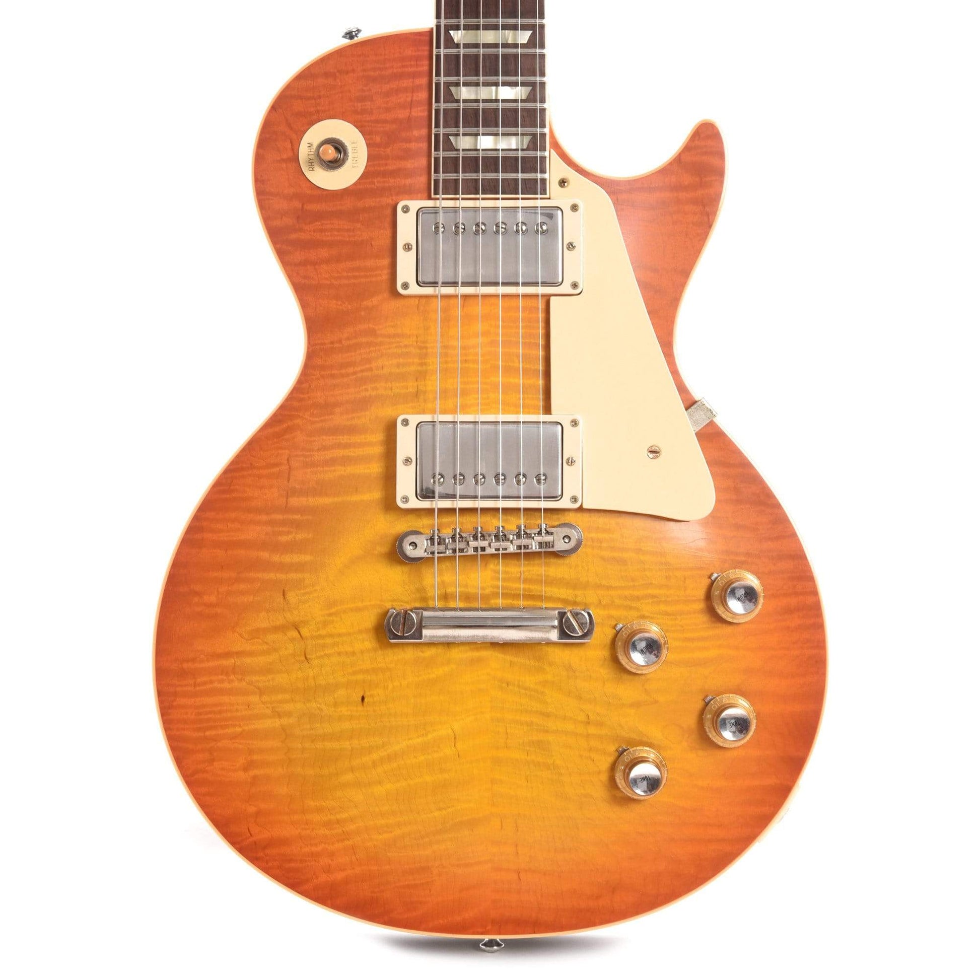 Gibson Custom Shop Murphy Lab 1960 Les Paul Standard Reissue Orange Lemon Fade Ultra Light Aged Electric Guitars / Solid Body