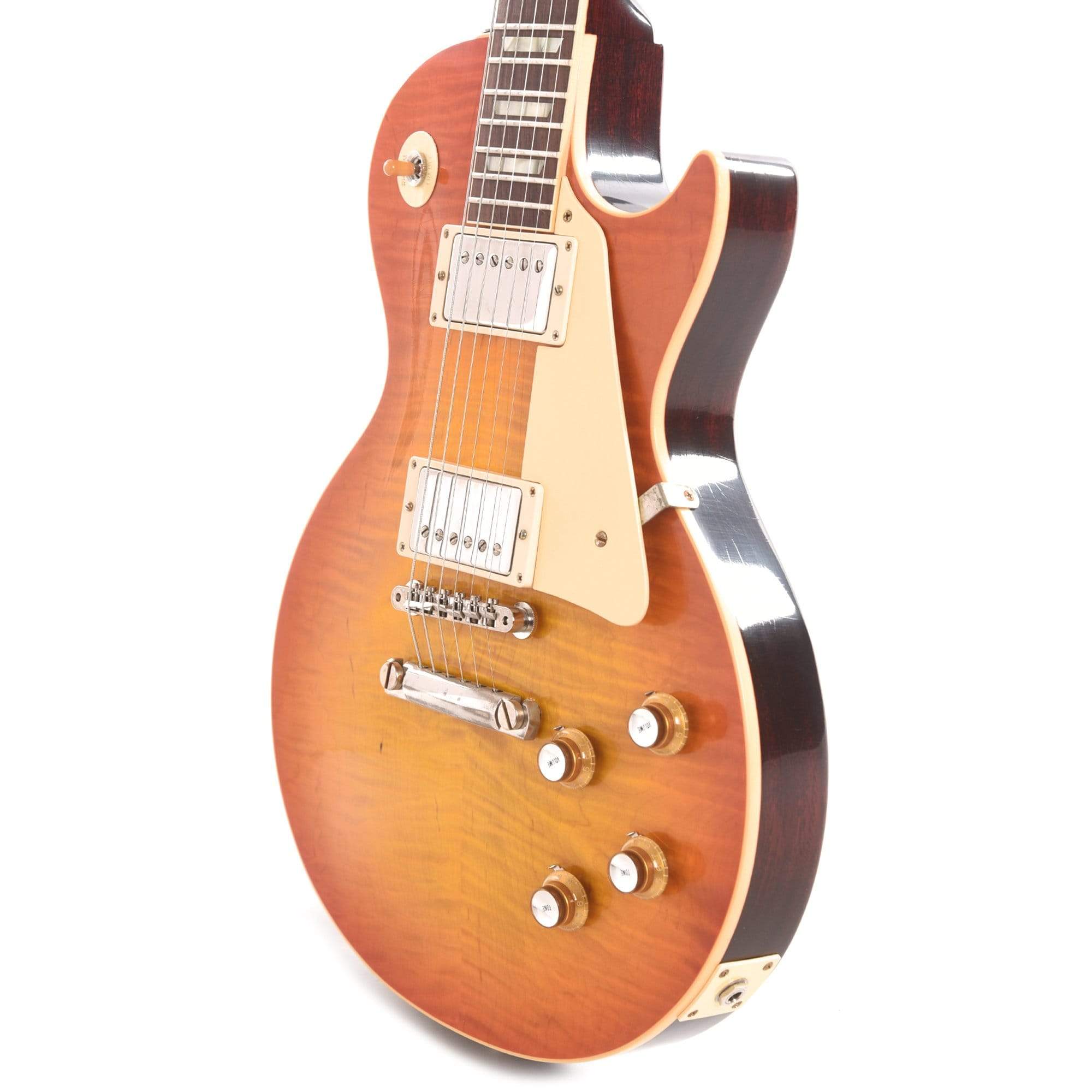 Gibson Custom Shop Murphy Lab 1960 Les Paul Standard Reissue Orange Lemon Fade Ultra Light Aged Electric Guitars / Solid Body