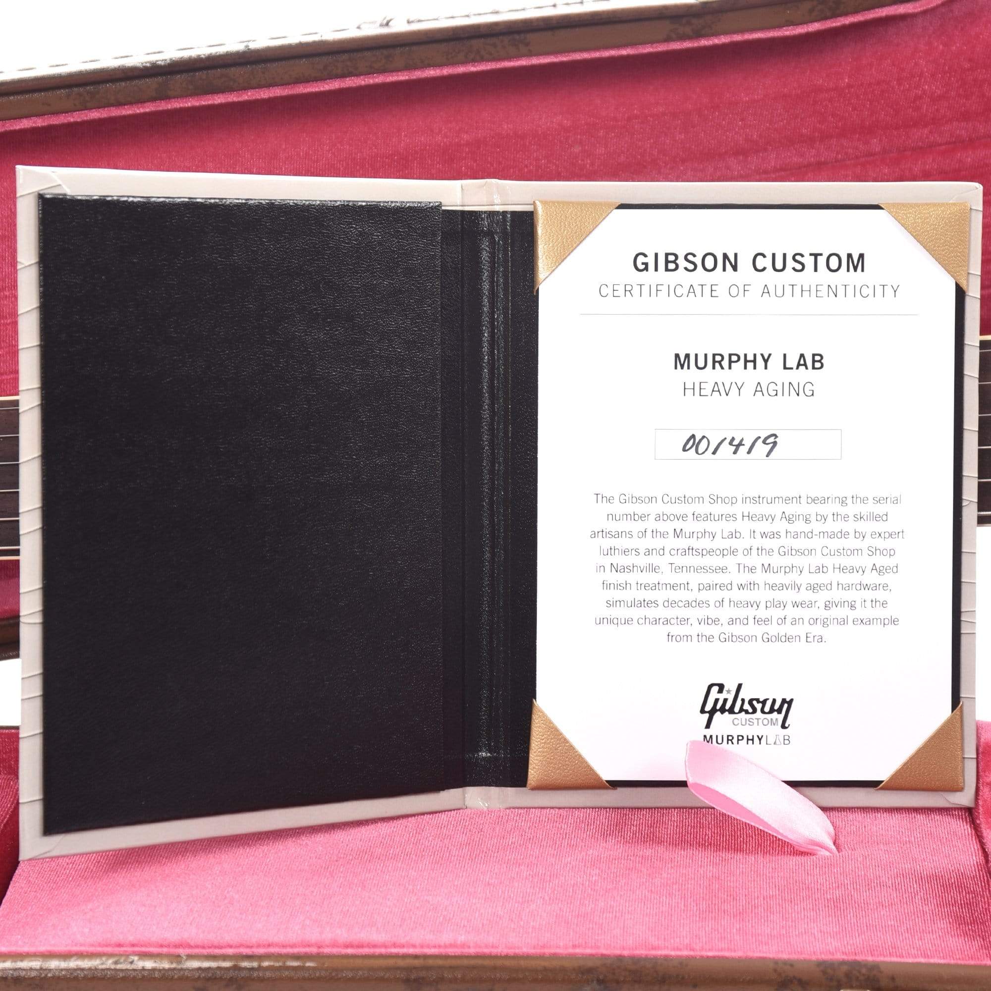 Gibson Custom Shop Murphy Lab 1960 Les Paul Standard Reissue Tangerine Burst Heavy Aged Electric Guitars / Solid Body