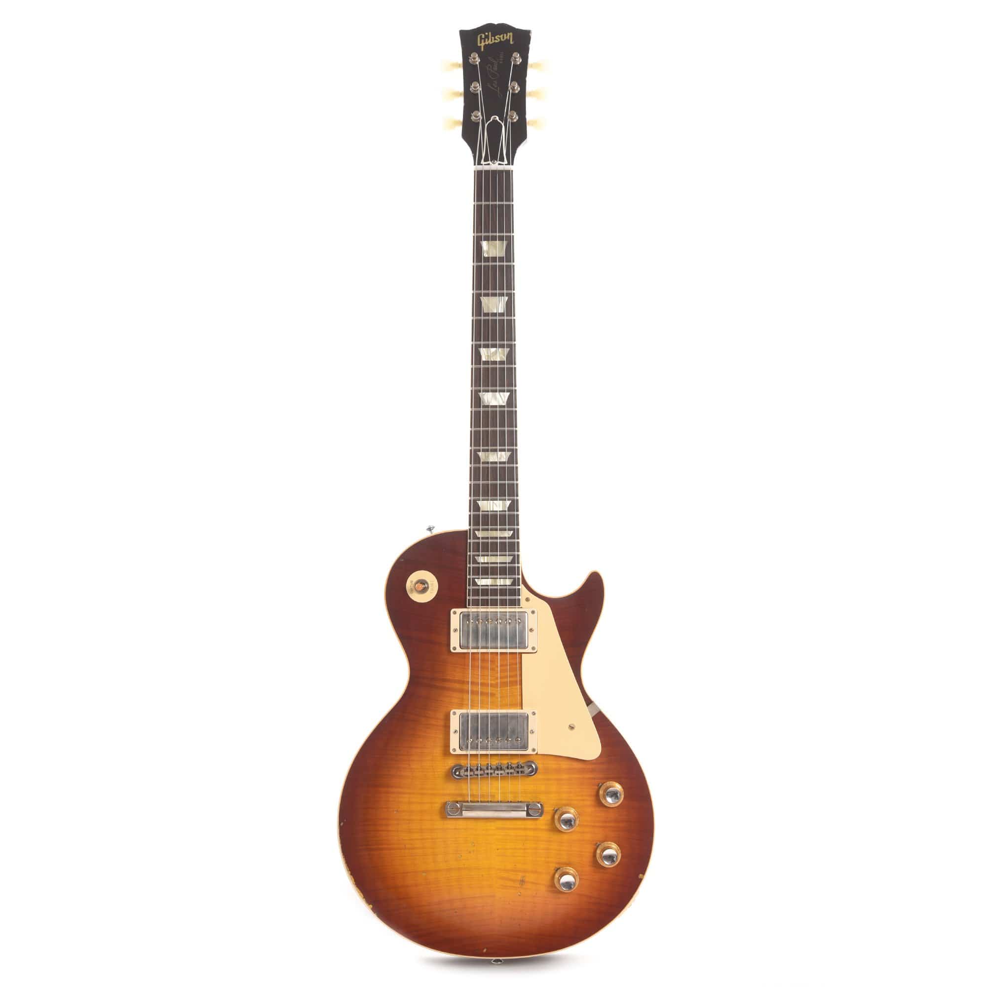 Gibson Custom Shop Murphy Lab 1960 Les Paul Standard Reissue Tomato Soup Burst Light Aged Electric Guitars / Solid Body