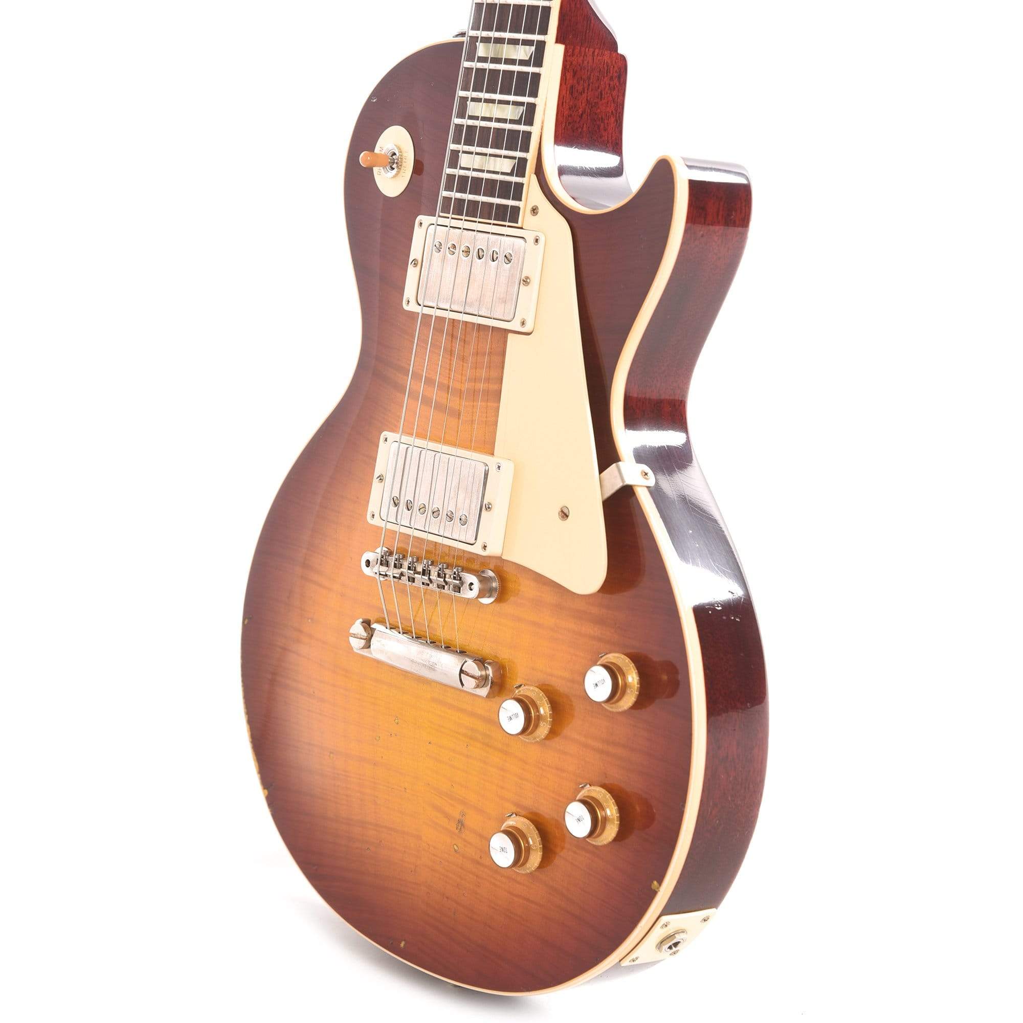Gibson Custom Shop Murphy Lab 1960 Les Paul Standard Reissue Tomato Soup Burst Light Aged Electric Guitars / Solid Body