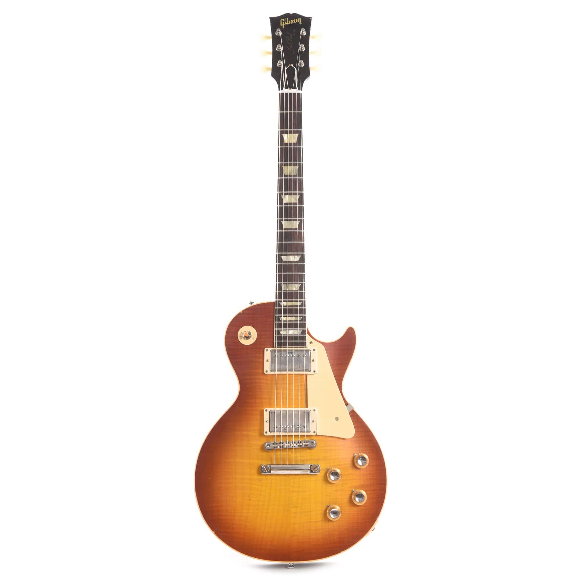 Gibson Custom Shop Murphy Lab 1960 Les Paul Standard Reissue Tomato Soup Burst Light Aged Electric Guitars / Solid Body