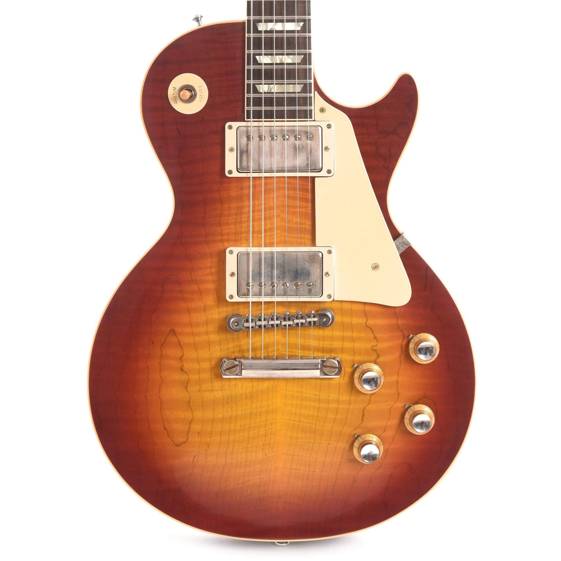 Gibson Custom Shop Murphy Lab 1960 Les Paul Standard Reissue Wide Tomato Burst Ultra Light Aged Electric Guitars / Solid Body