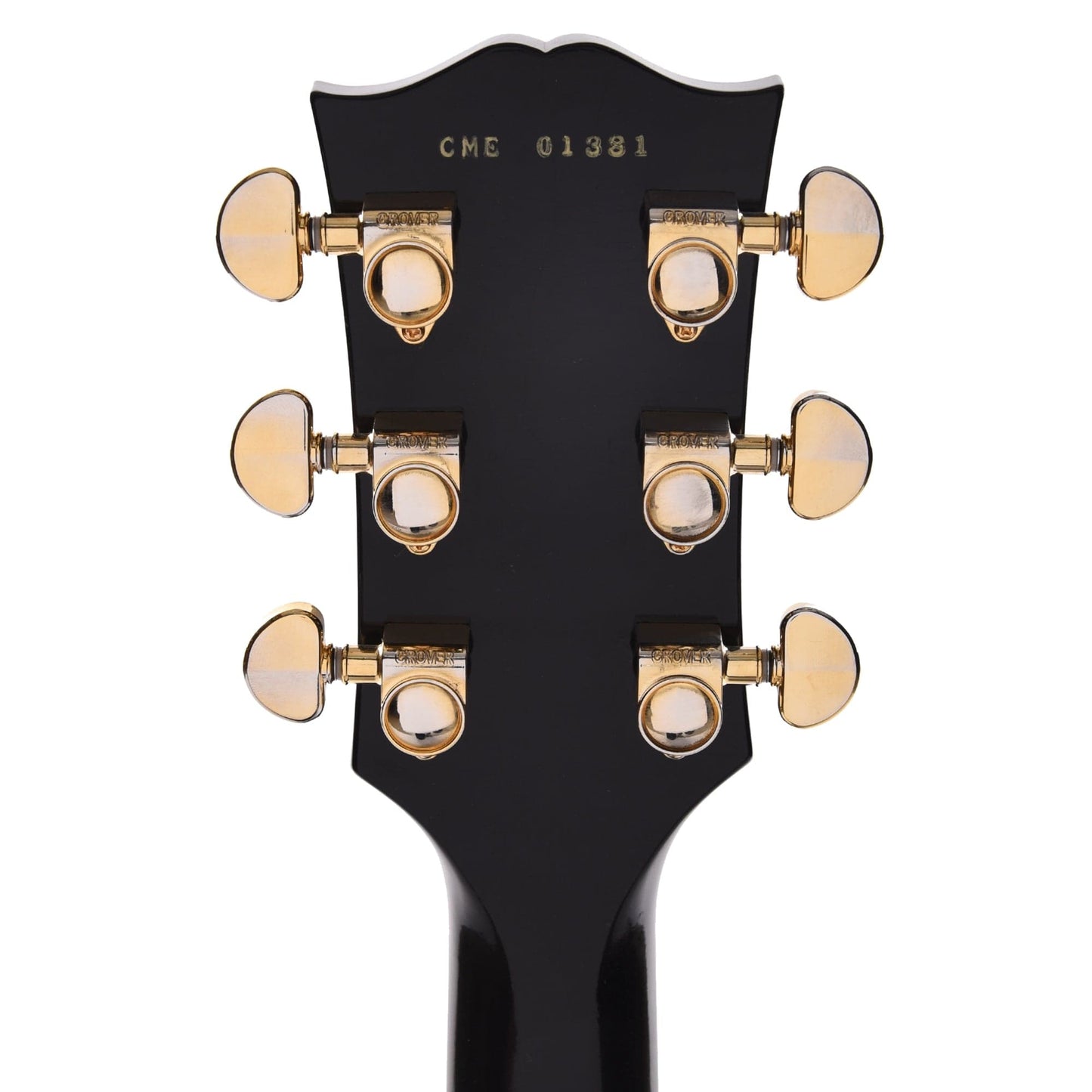 Gibson Custom Shop Murphy Lab 1961 Les Paul/SG Custom "CME Spec" Heavy Antique Ebony Ultra Light Aged w/Sideways Vibrola Electric Guitars / Solid Body