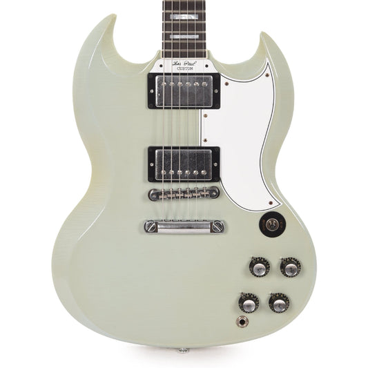 Gibson Custom Shop Murphy Lab 1961 Les Paul SG Custom "CME Spec" Ultra Light Aged Heavy Antique Frost Blue w/Stopbar Electric Guitars / Solid Body