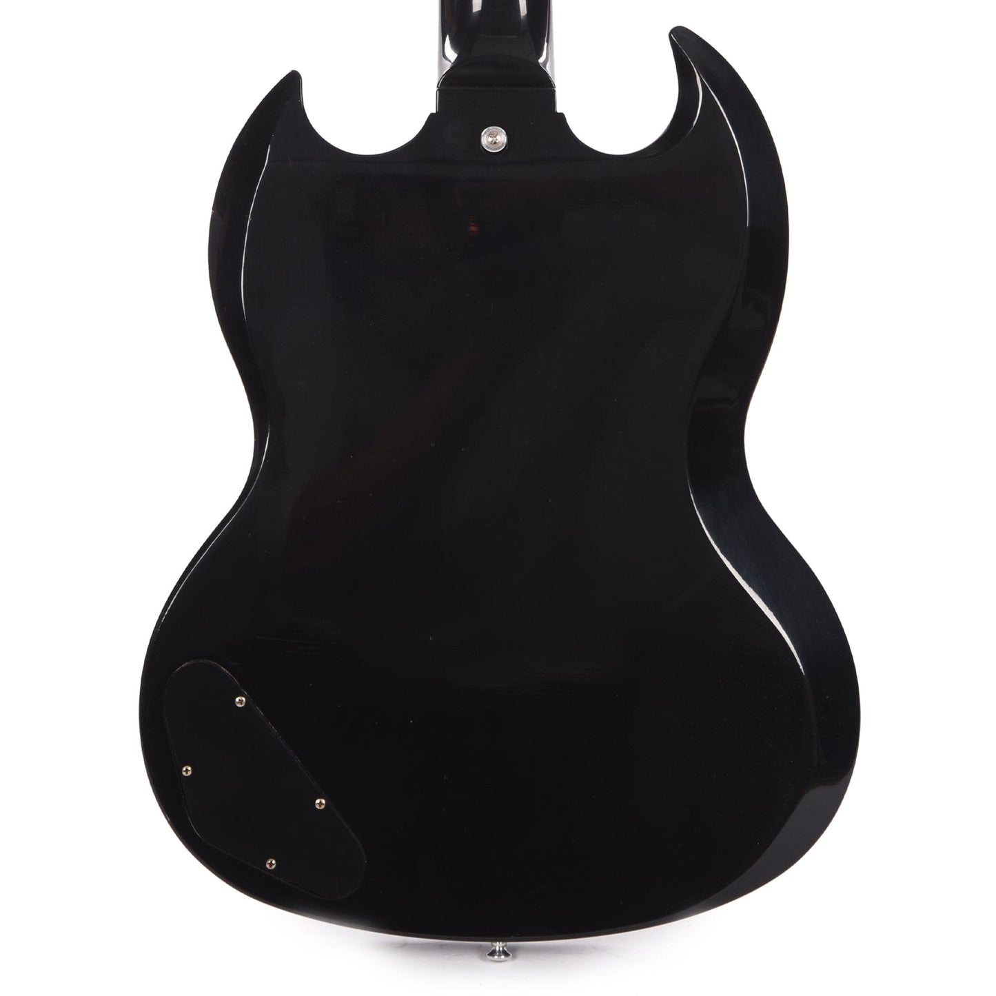 Gibson Custom Shop Murphy Lab 1961 Les Paul/SG Junior "CME Spec" Heavy Antique Ebony Ultra Light Aged w/Short Vibrola Electric Guitars / Solid Body