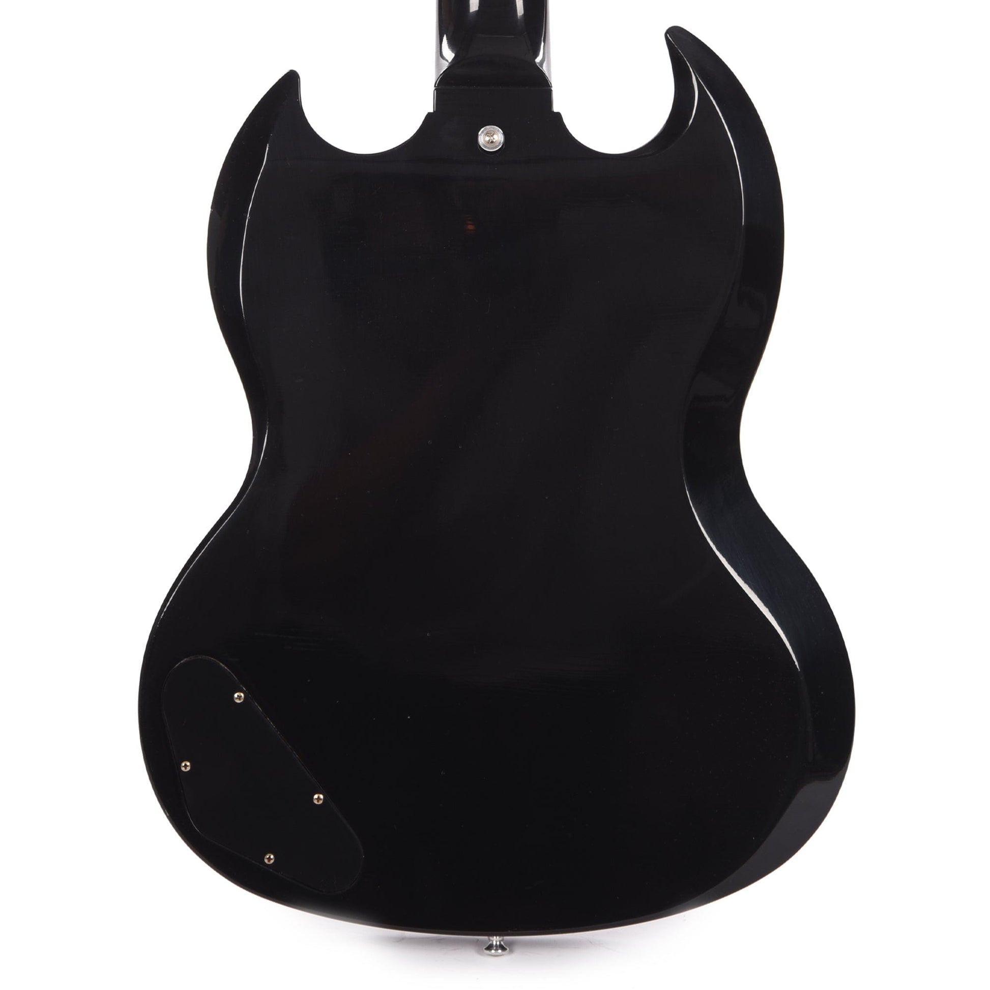 Gibson Custom Shop Murphy Lab 1961 Les Paul/SG Junior "CME Spec" Heavy Antique Ebony Ultra Light Aged w/Short Vibrola Electric Guitars / Solid Body