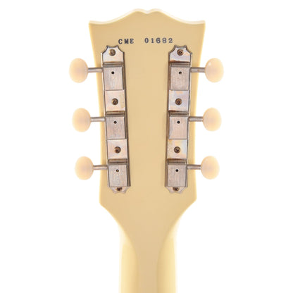 Gibson Custom Shop Murphy Lab 1961 Les Paul/SG Junior "CME Spec" Heavy Antique Polaris White Ultra Light Aged w/Short Vibrola Electric Guitars / Solid Body