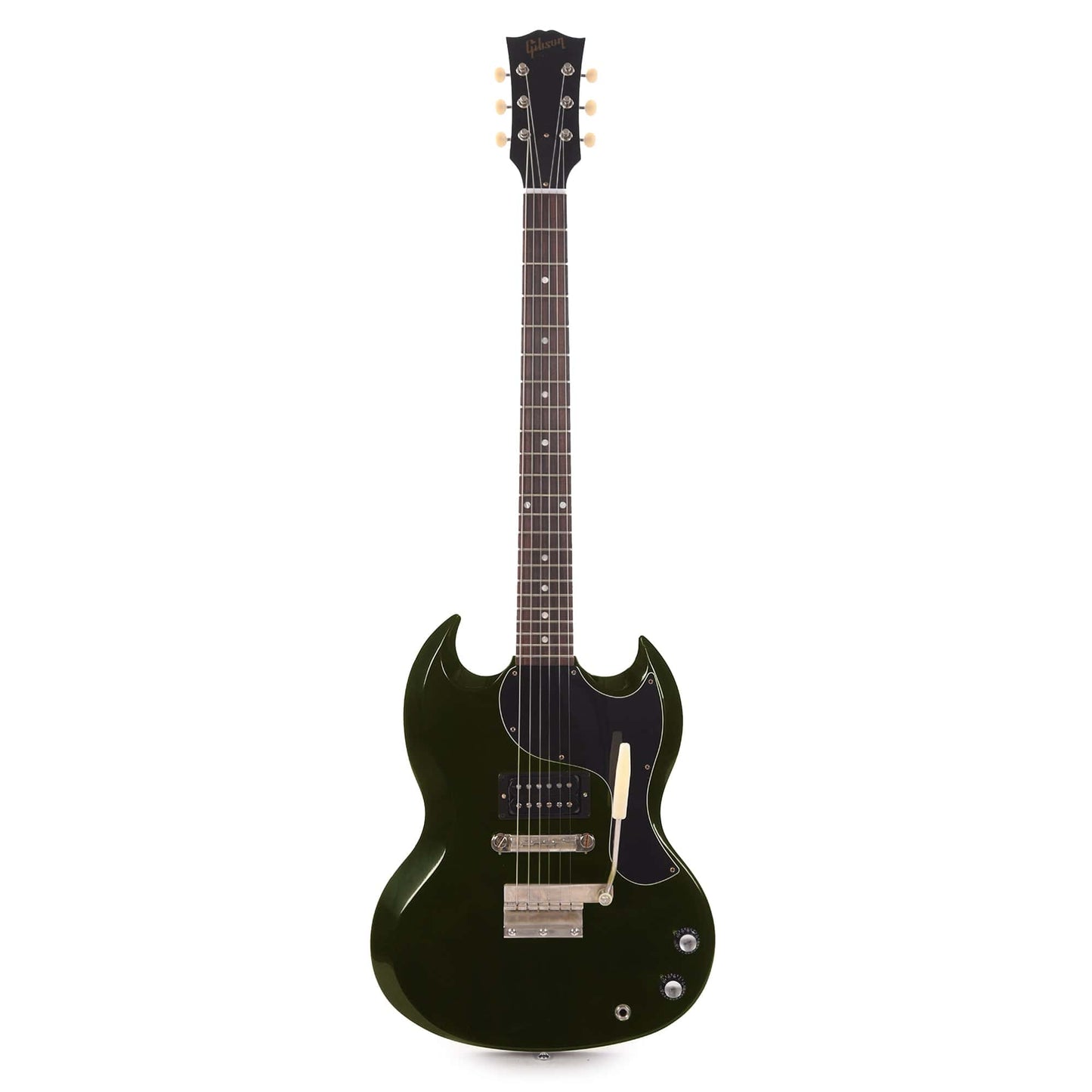 Gibson Custom Shop Murphy Lab 1961 Les Paul/SG Junior "CME Spec" Heavy Antique Sage Green Ultra Light Aged w/Short Vibrola Electric Guitars / Solid Body