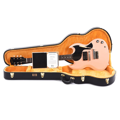 Gibson Custom Shop Murphy Lab 1961 Les Paul/SG Junior "CME Spec" Heavy Antique Shell Pink Ultra Light Aged w/Short Vibrola Electric Guitars / Solid Body