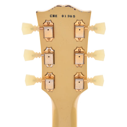 Gibson Custom Shop Murphy Lab 1961 Les Paul/SG Standard "CME Spec" Antique Polaris White Heavy Aged w/Maestro Vibrola Electric Guitars / Solid Body