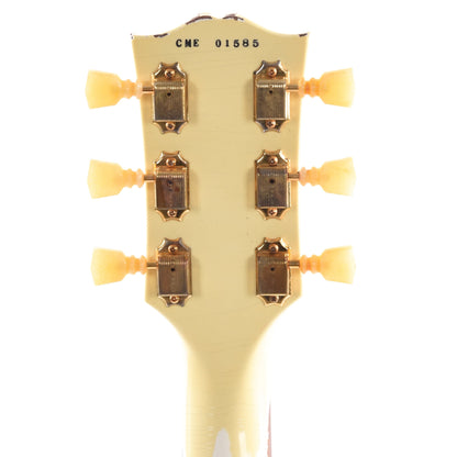 Gibson Custom Shop Murphy Lab 1961 Les Paul/SG Standard "CME Spec" Antique Polaris White Heavy Aged w/Maestro Vibrola Electric Guitars / Solid Body