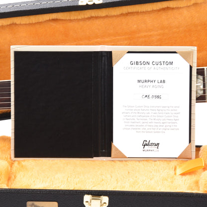 Gibson Custom Shop Murphy Lab 1961 Les Paul/SG Standard "CME Spec" Antique Polaris White Heavy Aged w/Maestro Vibrola Electric Guitars / Solid Body