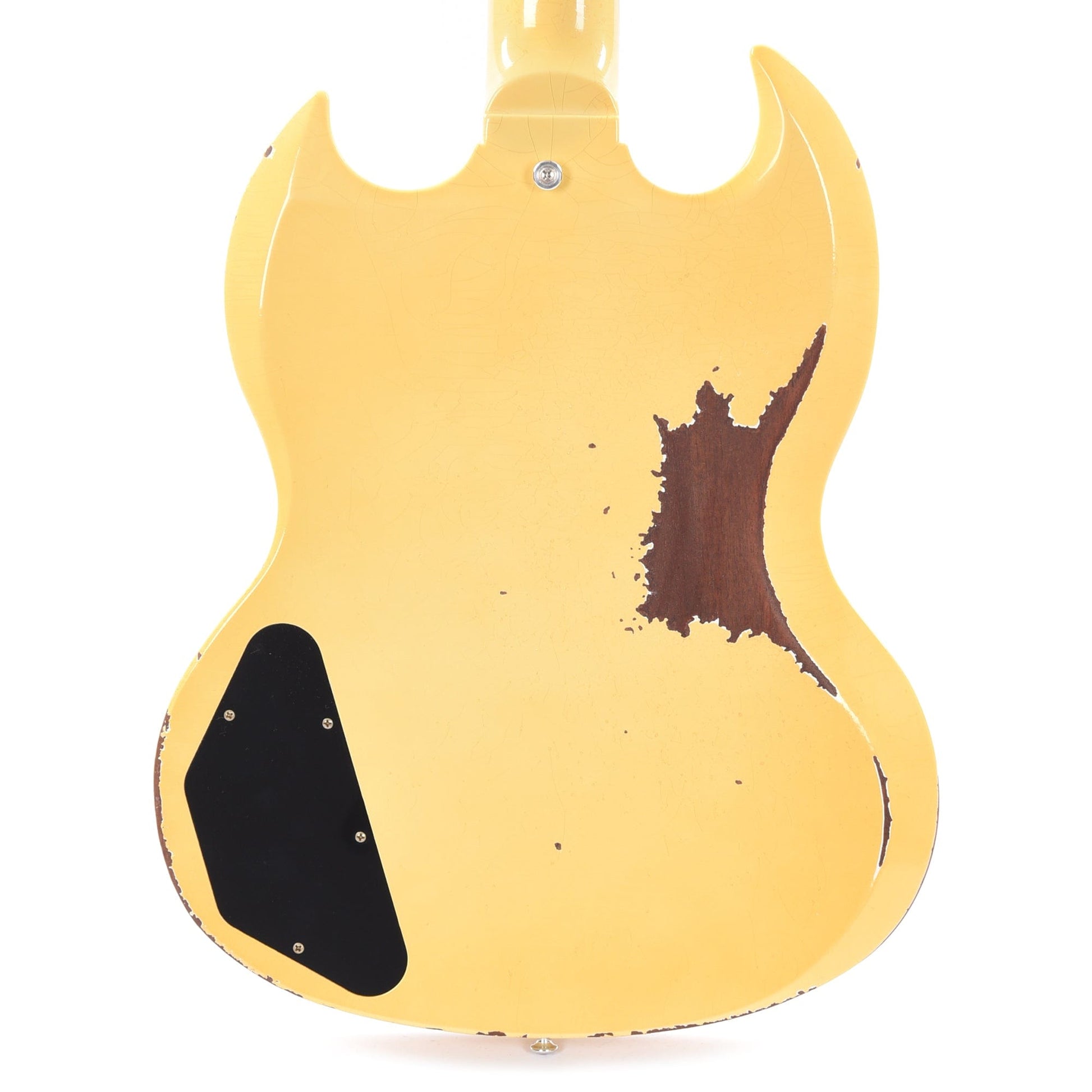 Gibson Custom Shop Murphy Lab 1961 Les Paul SG Standard "CME Spec" Heavy Aged Heavy Antique Polaris White w/Stop Bar & Grovers Electric Guitars / Solid Body