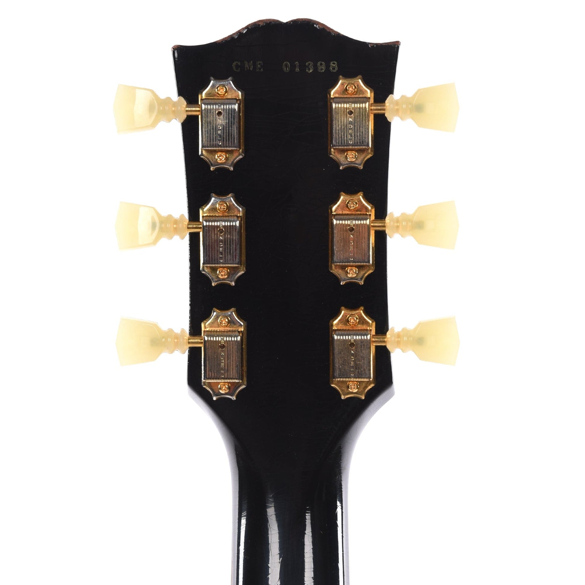 Gibson Custom Shop Murphy Lab 1961 Les Paul/SG Standard "CME Spec" Heavy Antique Ebony Heavy Aged w/Maestro Vibrola Electric Guitars / Solid Body