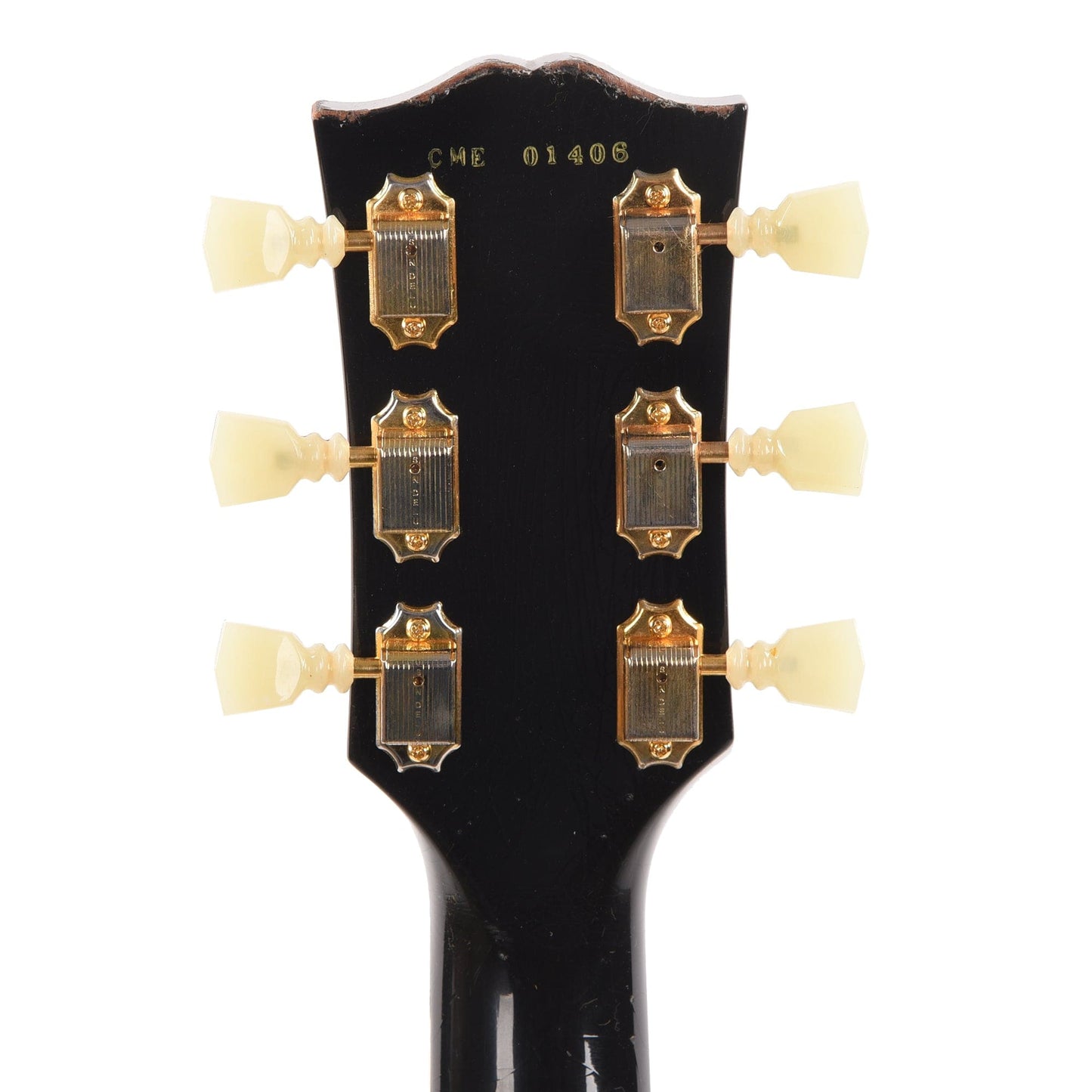 Gibson Custom Shop Murphy Lab 1961 Les Paul/SG Standard "CME Spec" Heavy Antique Ebony Heavy Aged w/Maestro Vibrola Electric Guitars / Solid Body