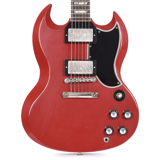 Gibson Custom Shop Murphy Lab 1961 Les Paul SG Standard "CME Spec" Ultra Light Aged Antique Cardinal Red w/Stop Bar & Grovers Electric Guitars / Solid Body