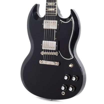 Gibson Custom Shop Murphy Lab 1961 Les Paul SG Standard "CME Spec" Ultra Light Aged Antique Ebony w/Stop Bar & Grovers Electric Guitars / Solid Body