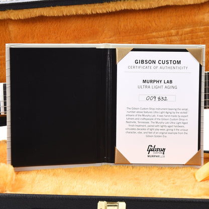 Gibson Custom Shop Murphy Lab 1961 Les Paul SG Standard "CME Spec" Ultra Light Aged Antique Ebony w/Stop Bar & Grovers Electric Guitars / Solid Body
