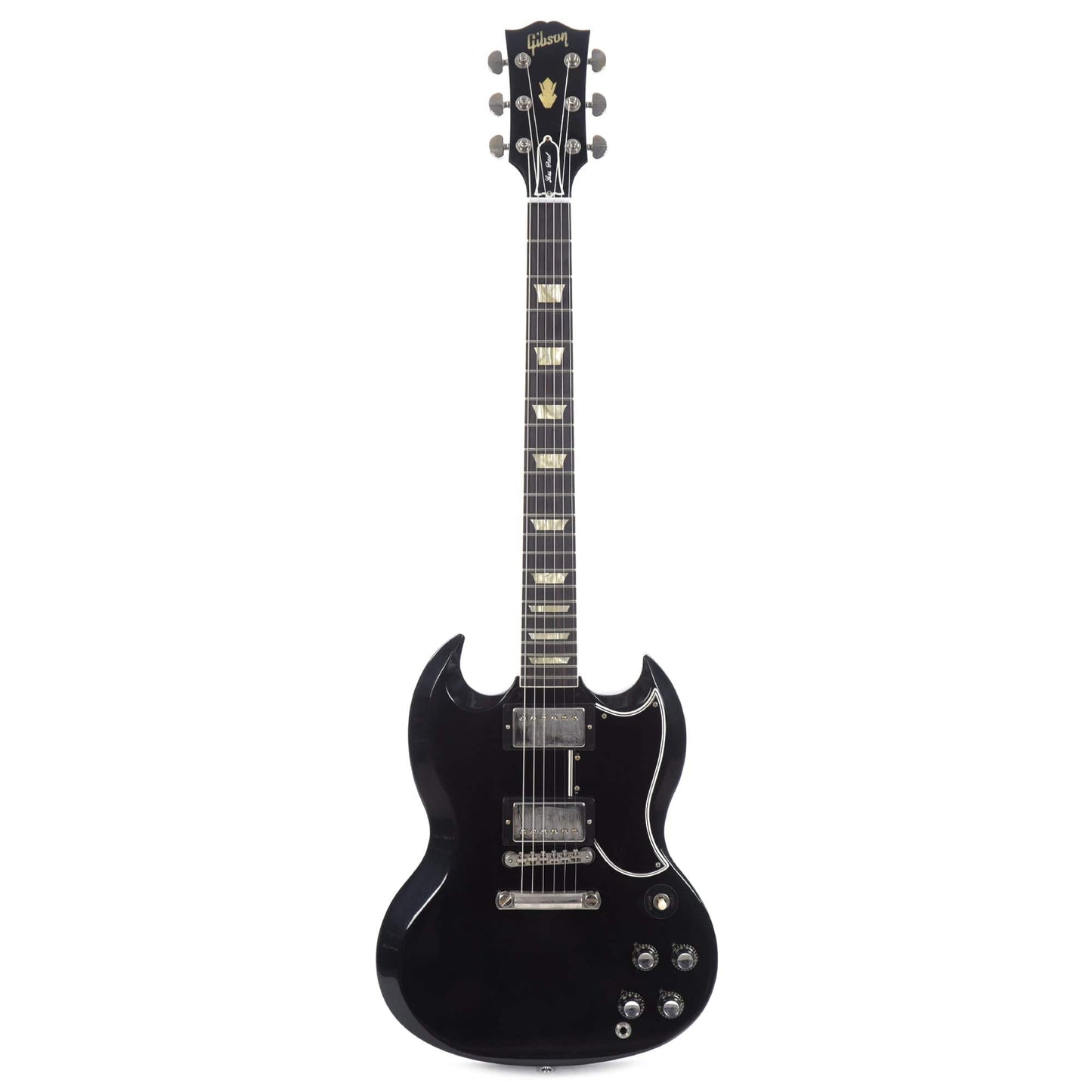 Gibson Custom Shop Murphy Lab 1961 Les Paul SG Standard "CME Spec" Ultra Light Aged Antique Ebony w/Stop Bar & Grovers Electric Guitars / Solid Body