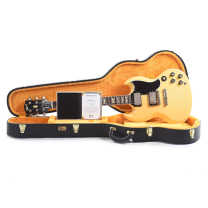 Gibson Custom Shop Murphy Lab 1961 Les Paul SG Standard "CME Spec" Ultra Light Aged Antique Polaris White w/Stop Bar & Grovers Electric Guitars / Solid Body