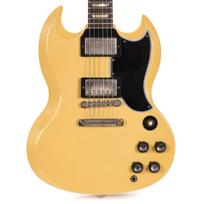 Gibson Custom Shop Murphy Lab 1961 Les Paul SG Standard "CME Spec" Ultra Light Aged Antique Polaris White w/Stop Bar & Grovers Electric Guitars / Solid Body