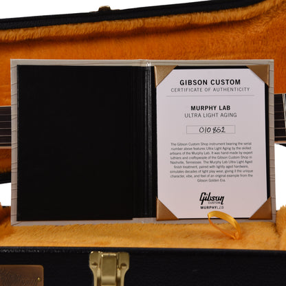 Gibson Custom Shop Murphy Lab 1961 Les Paul SG Standard "CME Spec" Ultra Light Aged Antique Polaris White w/Stop Bar & Grovers Electric Guitars / Solid Body