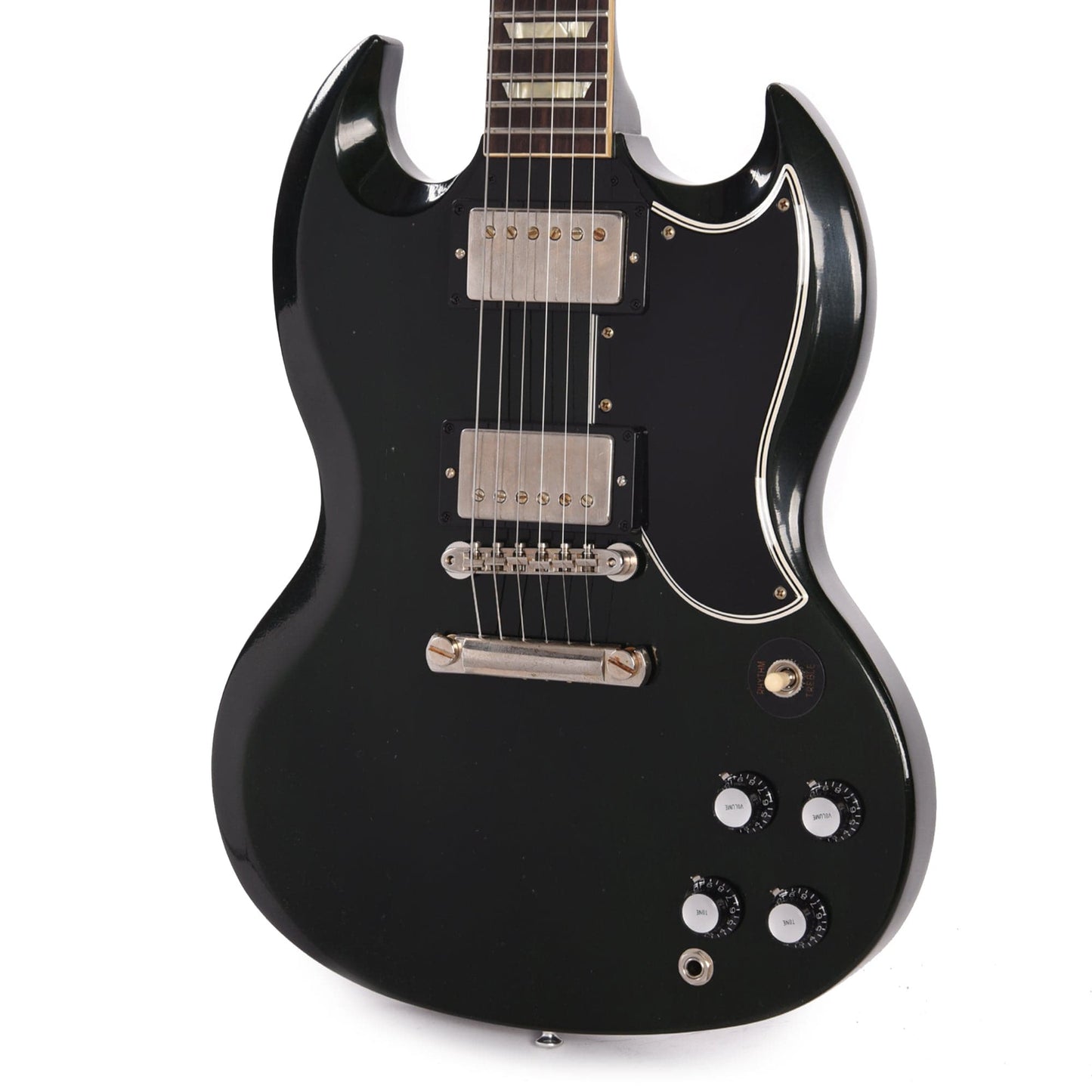 Gibson Custom Shop Murphy Lab 1961 Les Paul SG Standard "CME Spec" Ultra Light Aged Antique Sage w/Stop Bar & Grovers Electric Guitars / Solid Body