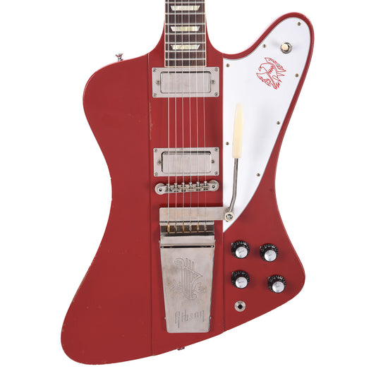 Gibson Custom Shop Murphy Lab 1963 Firebird V Cardinal Red Light Aged w/Maestro Vibrola Electric Guitars / Solid Body