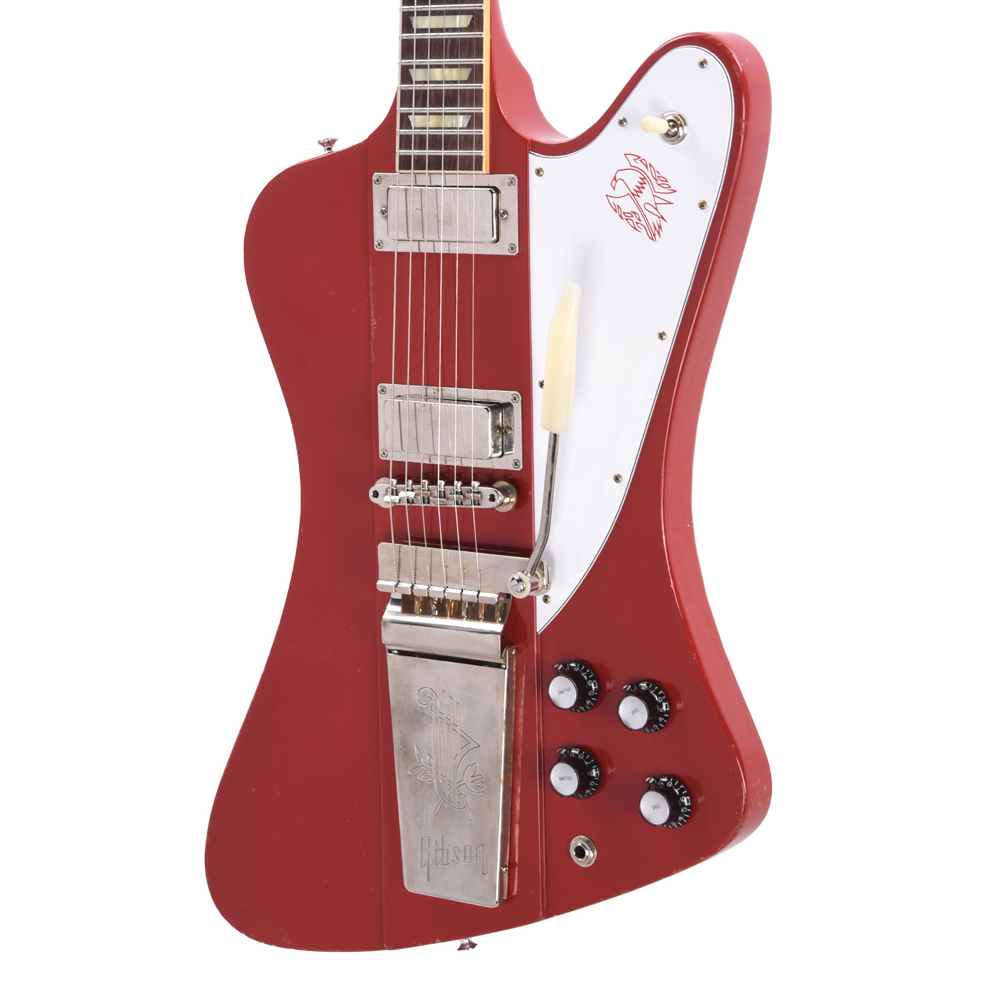 Gibson Custom Shop Murphy Lab 1963 Firebird V Cardinal Red Light Aged w/Maestro Vibrola Electric Guitars / Solid Body