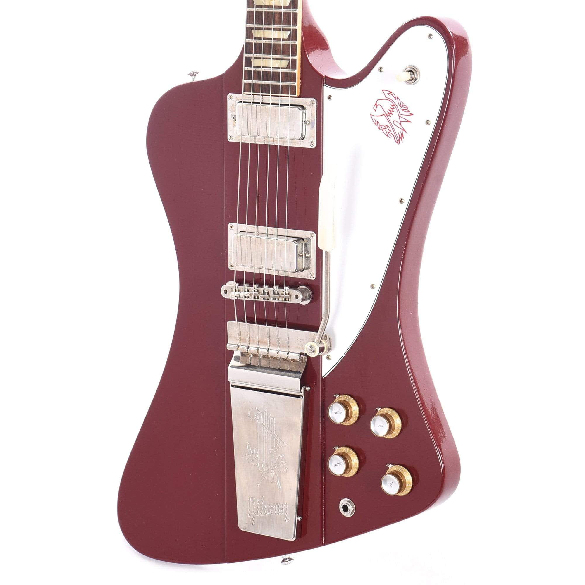 Gibson Custom Shop Murphy Lab 1963 Firebird V Ember Red Ultra Light Aged w/Maestro Vibrola Electric Guitars / Solid Body
