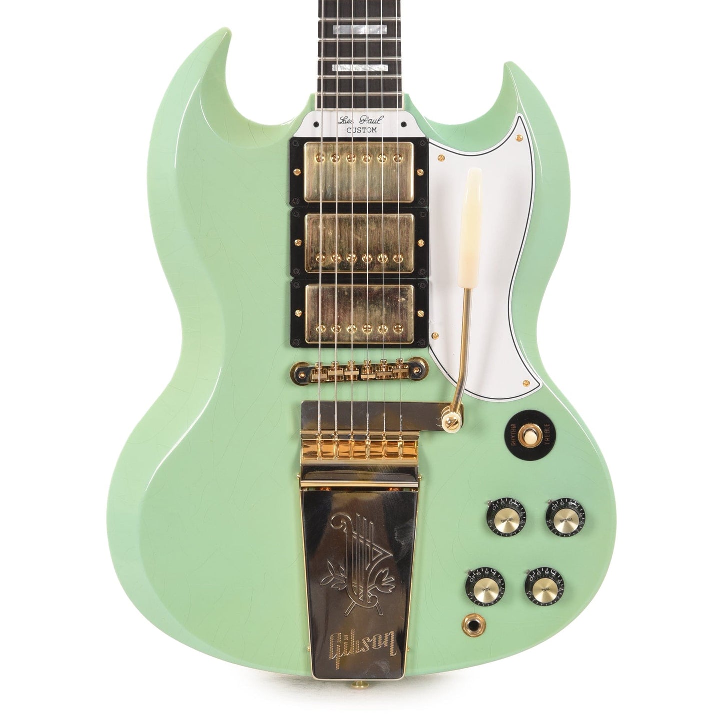 Gibson Custom Shop Murphy Lab 1963 Les Paul SG Custom "CME Spec" Ultra Light Aged Heavy Antique Kerry Green w/Gold Hardware (Serial #205263) Electric Guitars / Solid Body