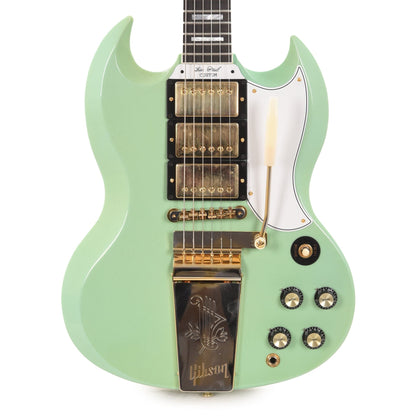 Gibson Custom Shop Murphy Lab 1963 Les Paul SG Custom "CME Spec" Ultra Light Aged Heavy Antique Kerry Green w/Gold Hardware (Serial #205263) Electric Guitars / Solid Body