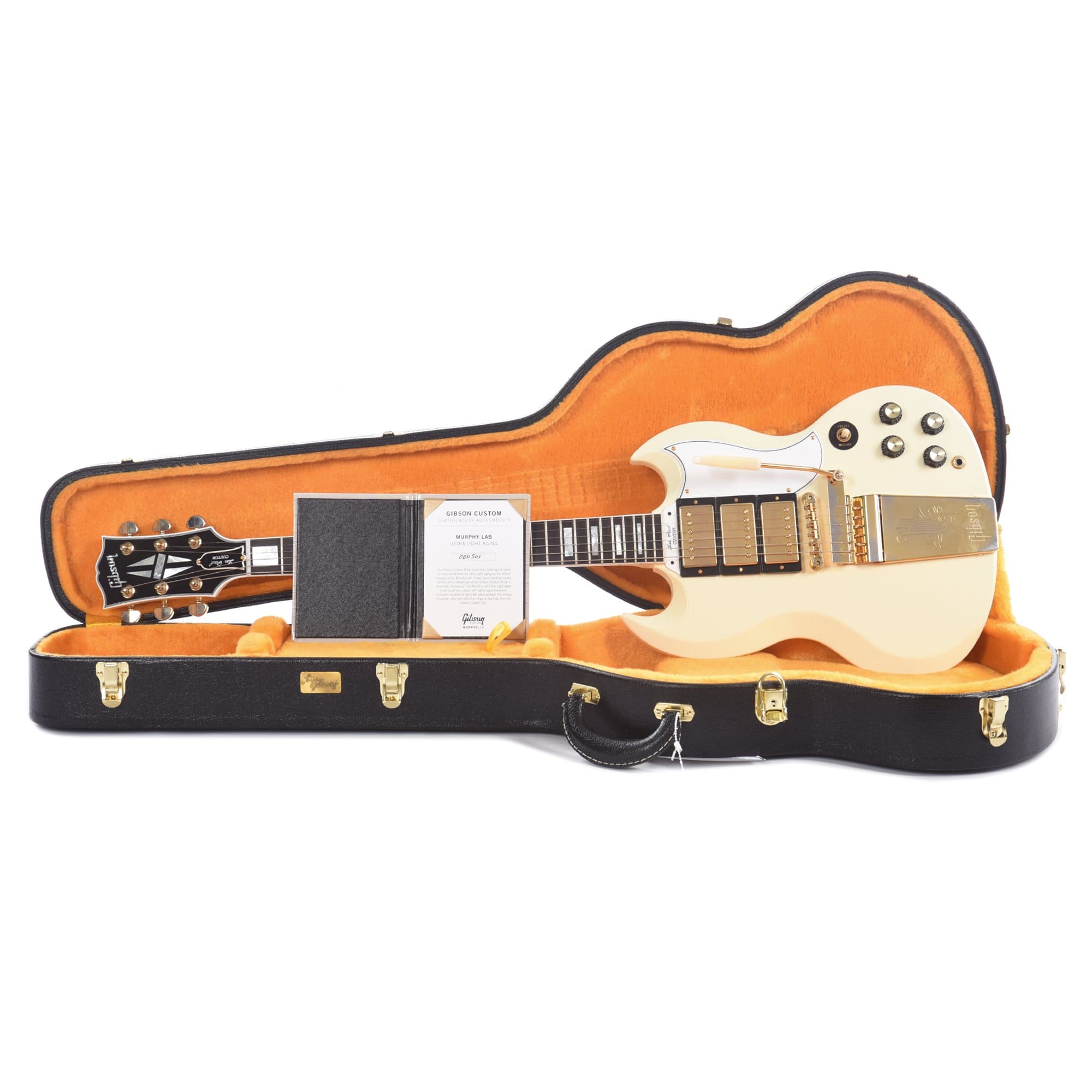 Gibson Custom Shop Murphy Lab 1963 Les Paul SG Custom Reissue 3