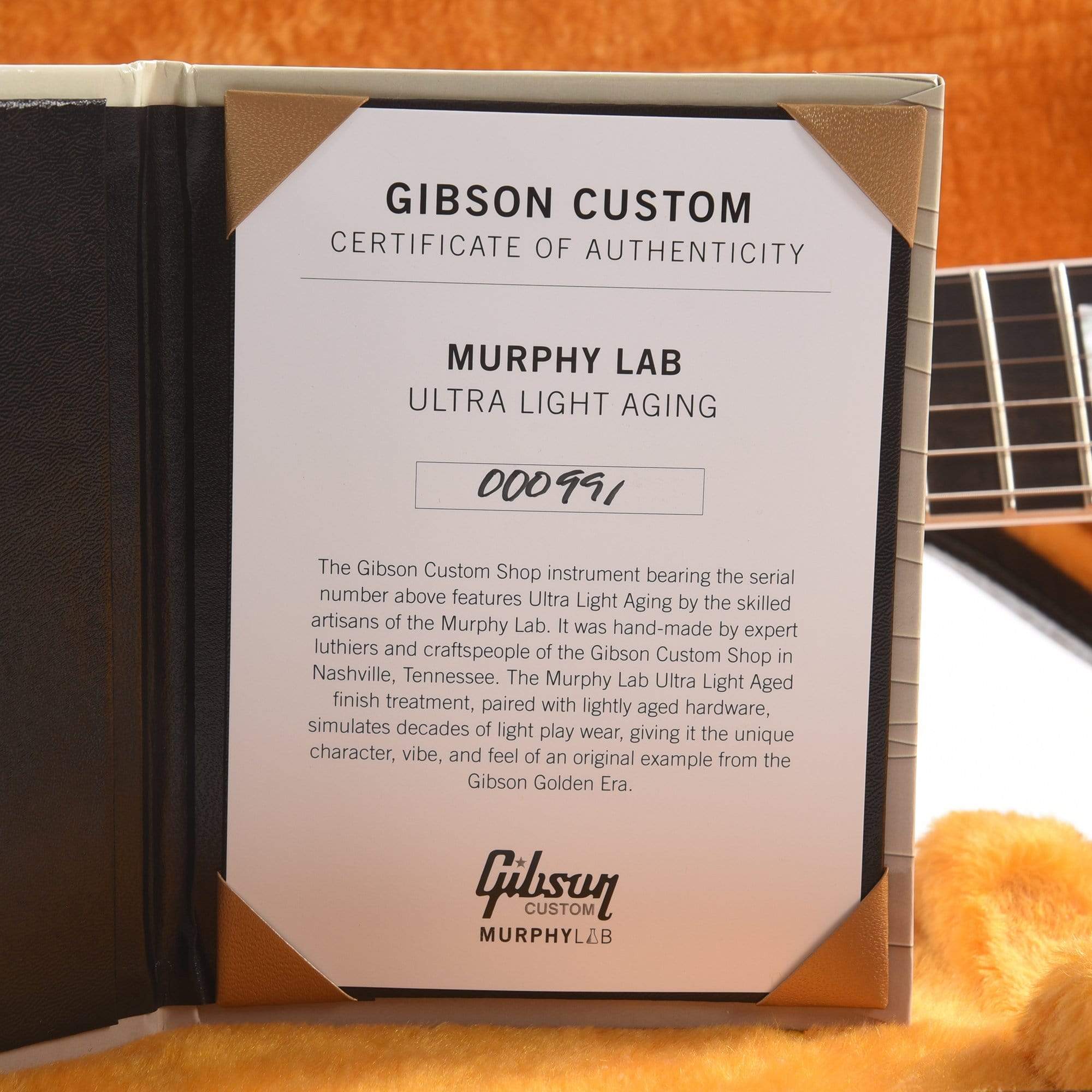 Gibson Custom Shop Murphy Lab 1963 Les Paul SG Custom Reissue 3-Pickup Classic White Ultra Light Aged w/Maestro Vibrola Electric Guitars / Solid Body