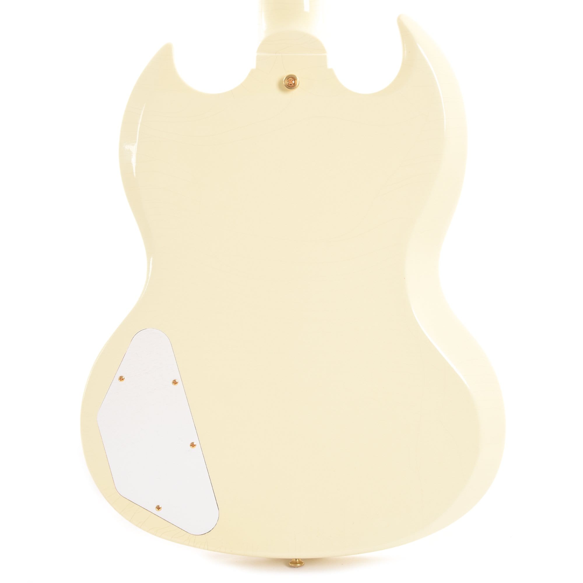 Gibson Custom Shop Murphy Lab 1963 Les Paul SG Custom Reissue 3-Pickup Classic White Ultra Light Aged w/Maestro Vibrola Electric Guitars / Solid Body